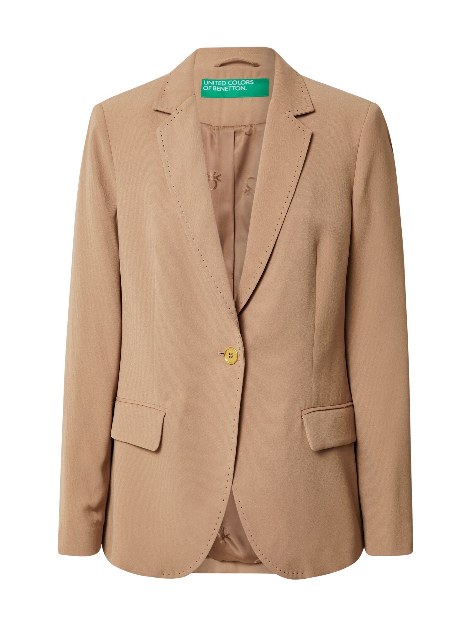 UNITED COLORS OF BENETTON Blazer švarkas  smėlio
