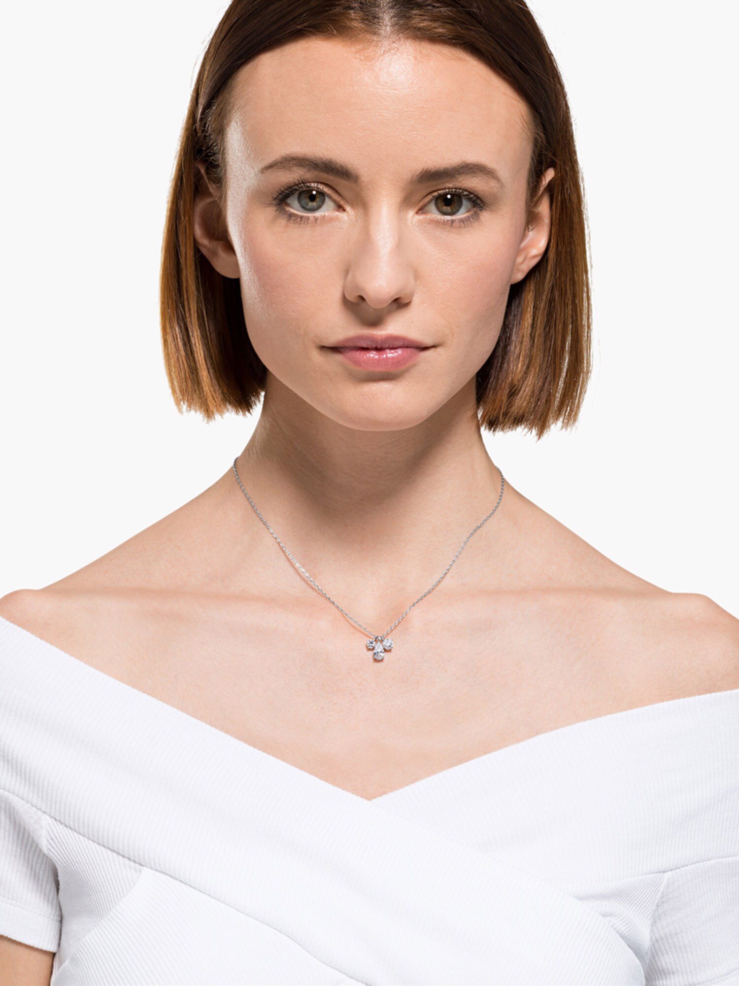 Swarovski Lánc 'Attract Cluster'  ezüst termék 2. képe