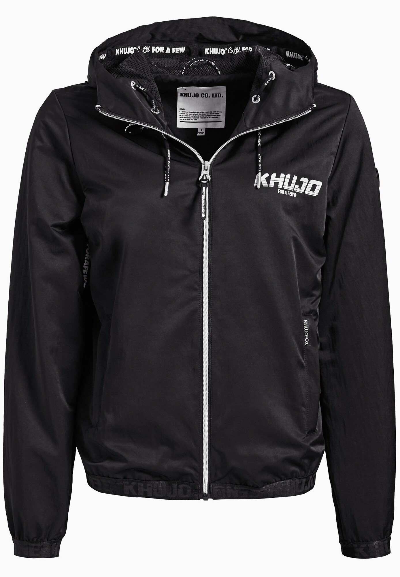 Khujo Dames Tussenjas Keylana Zwart khujo kopen in de aanbieding