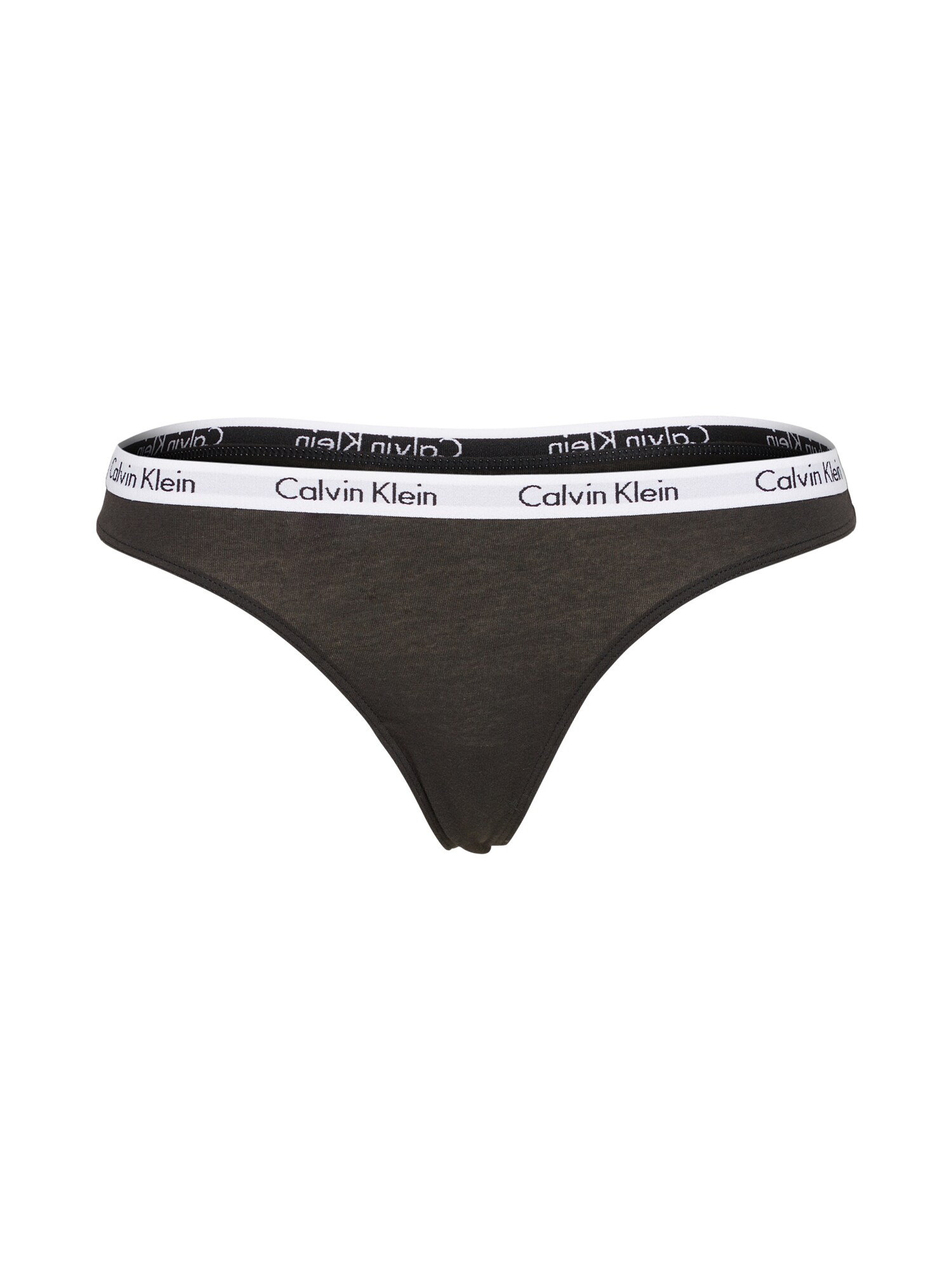 Calvin Klein Underwear Tangice 'Carousel'  črna / bela