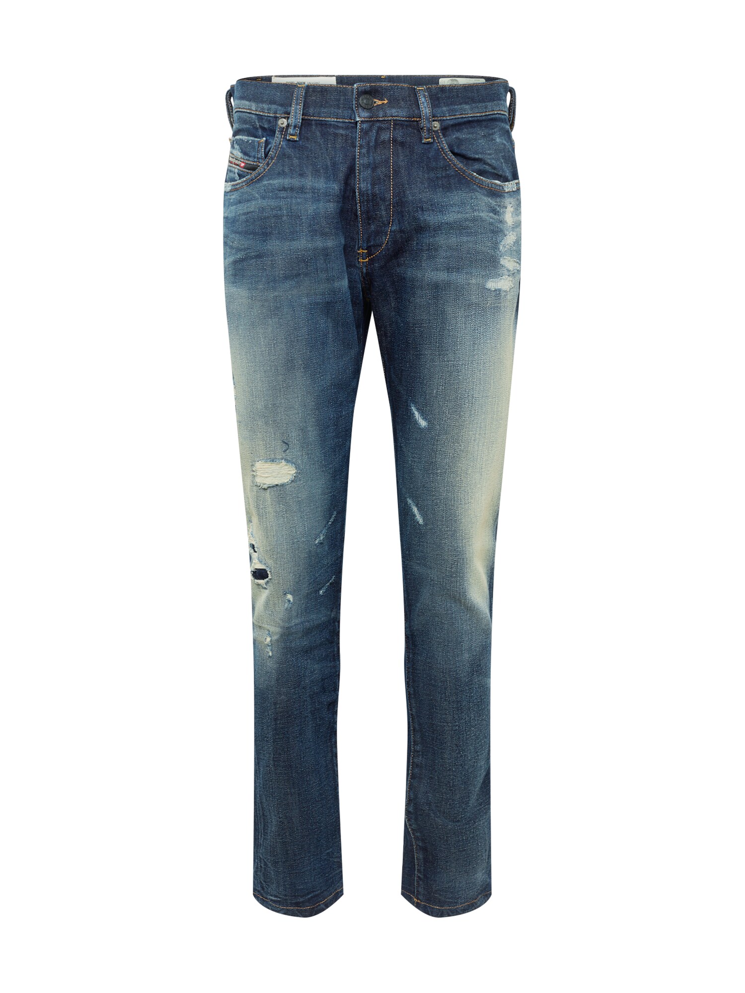 Diesel Heren Jeans D Strukt Blauw Denim diesel kopen in de aanbieding