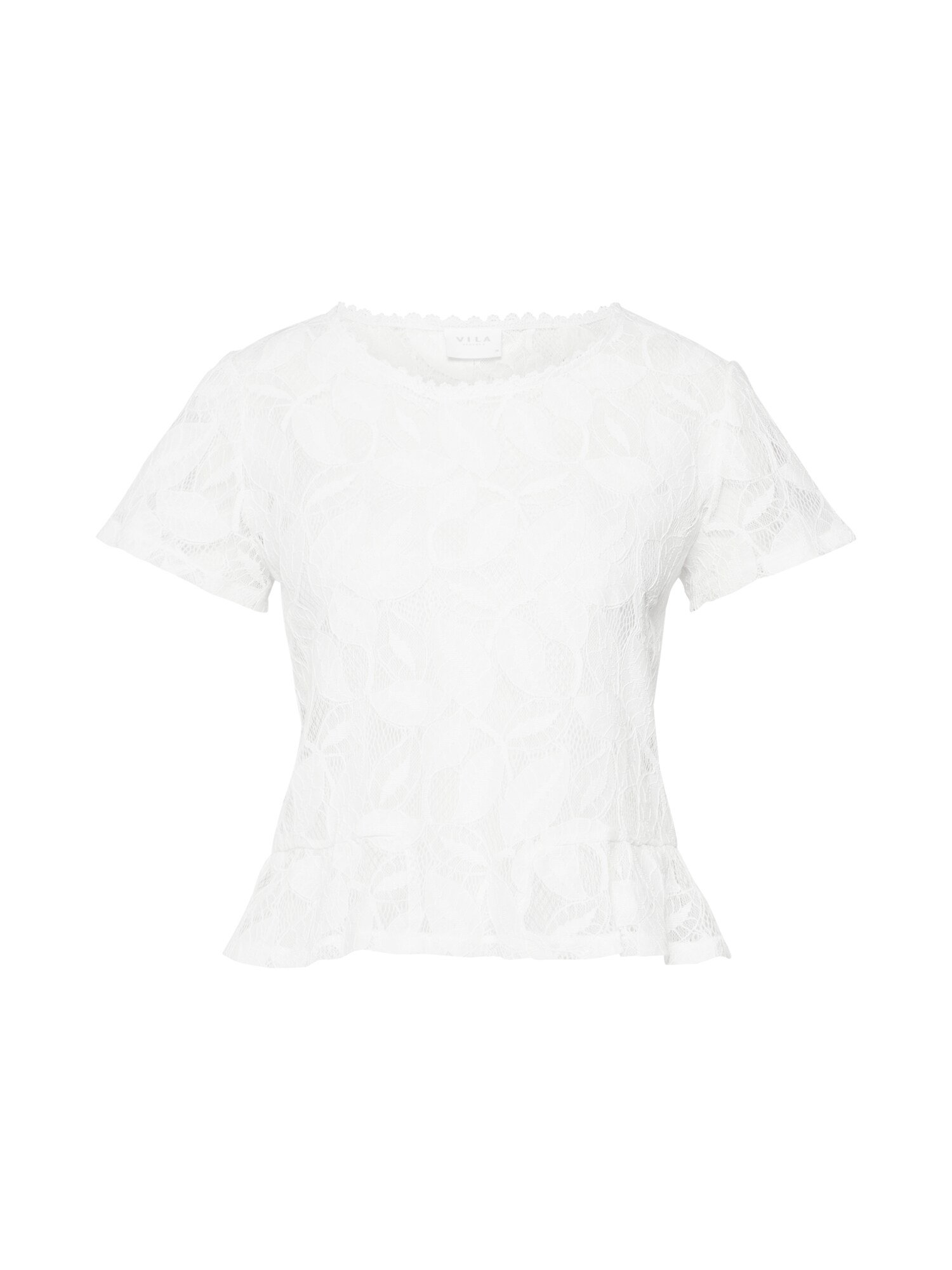 Vila Dames Shirt Essole Wit vila kopen in de aanbieding