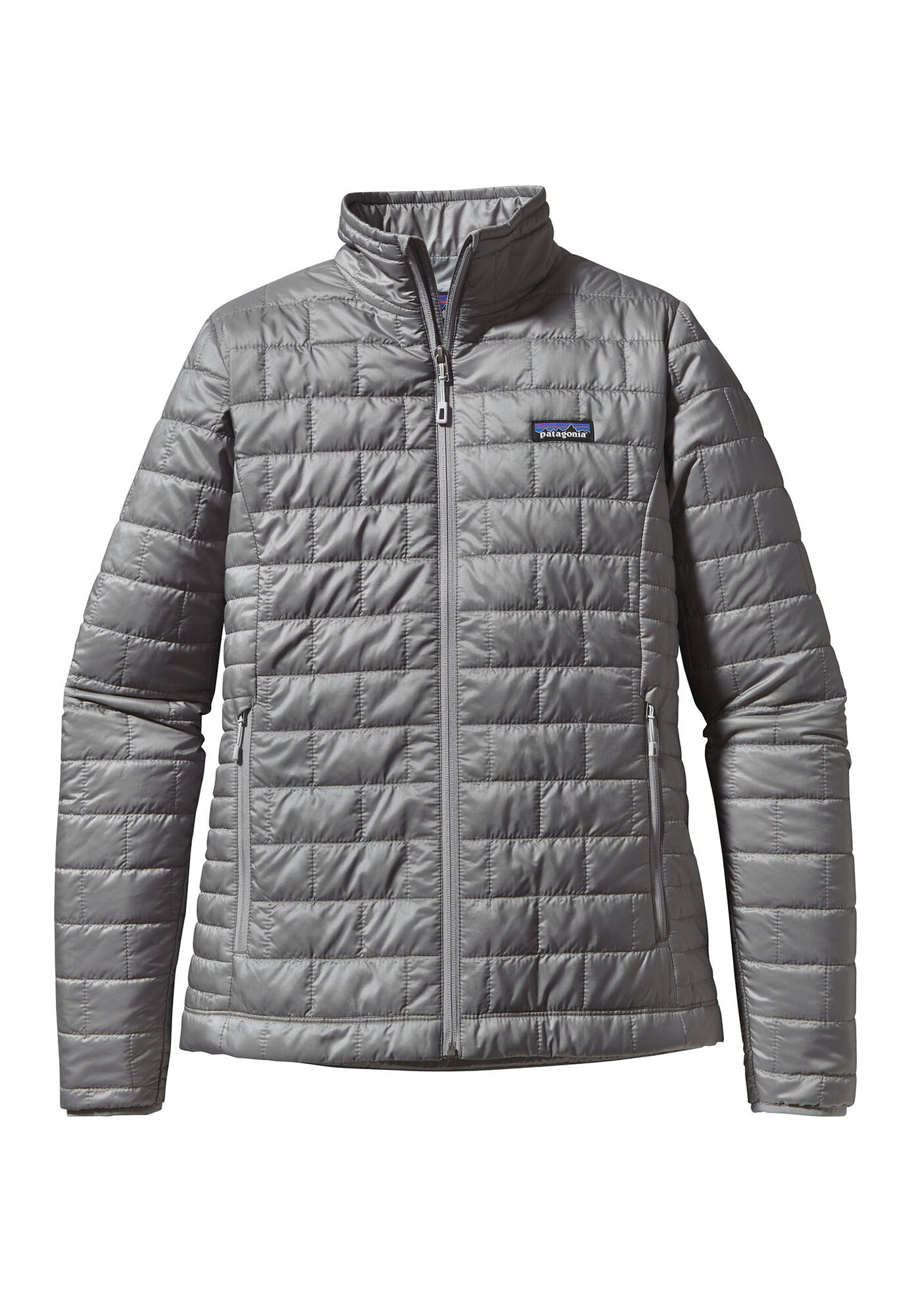 Patagonia Dames Outdoorjas Nano Puff Lichtgrijs patagonia kopen in de aanbieding