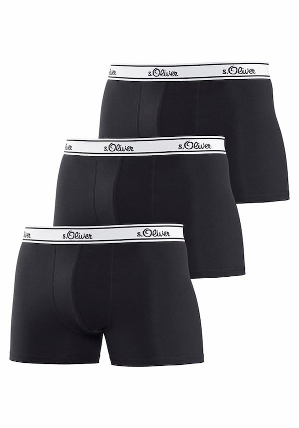 s.Oliver, Boxeralsók, fekete, 1 kép a 4 közül