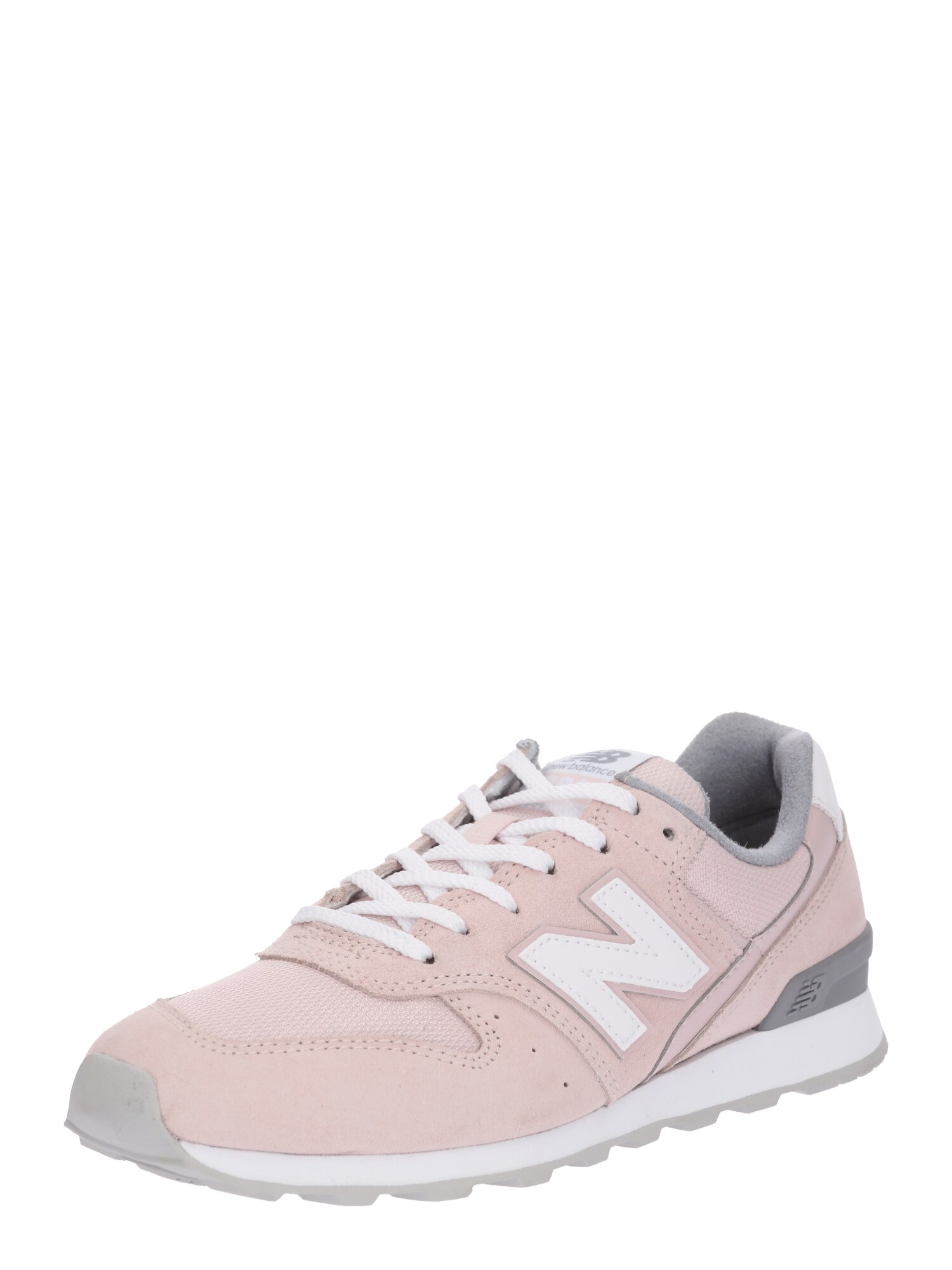 New Balance Dames Sneakers Laag Wr996 Grijs Rose Wit new balance kopen in de aanbieding