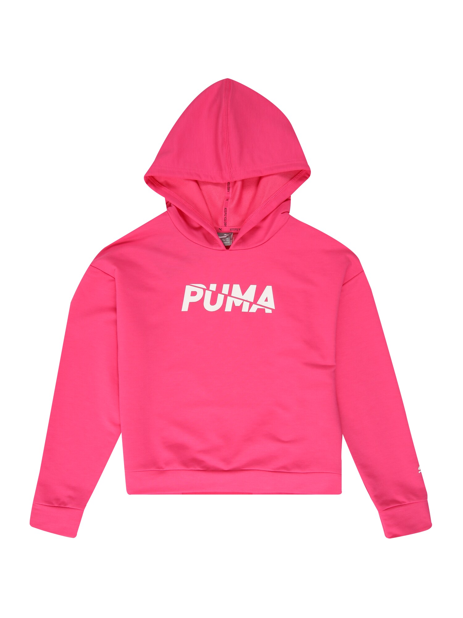 PUMA Sportinio tipo megztinis  balta / rožinė