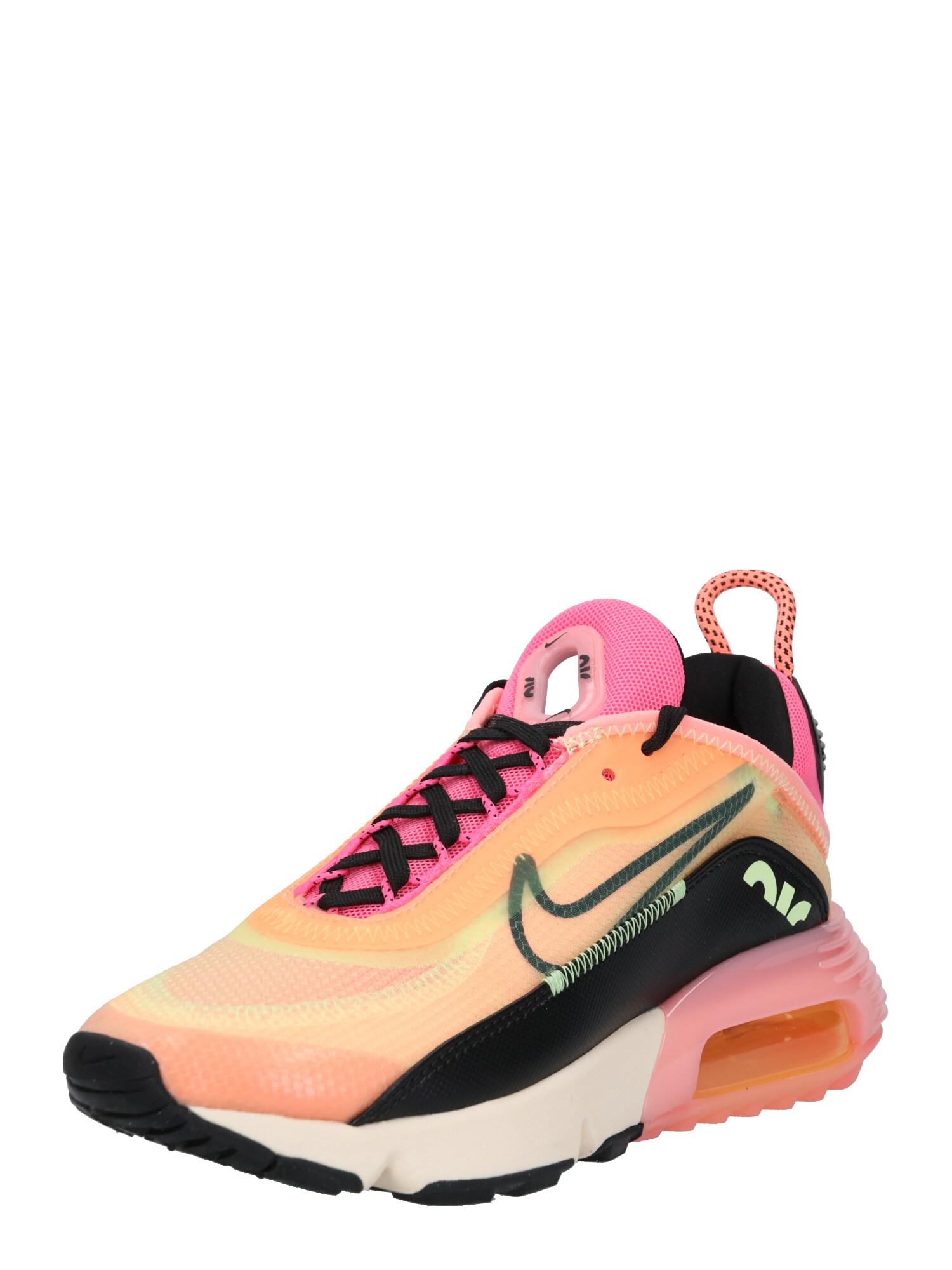 Nike Sportswear Sportbačiai be auliuko 'AIR MAX 2090'  rožinė / juoda / oranžinė