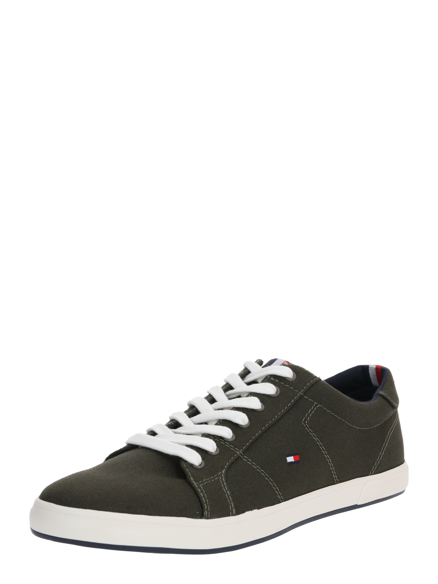 TOMMY HILFIGER Sneaker weiß / khaki