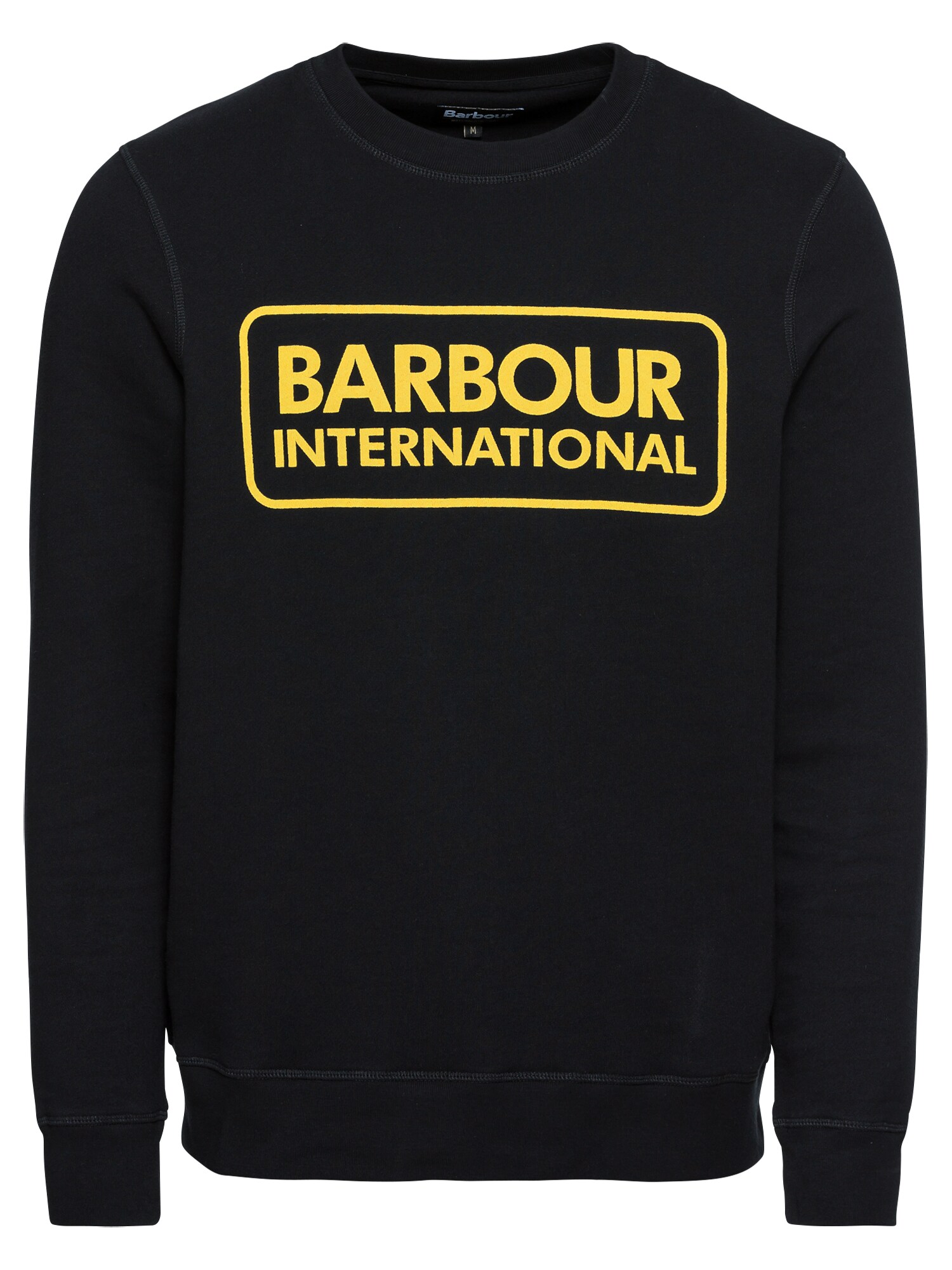 Barbour International Megztinis be užsegimo  juoda / geltona