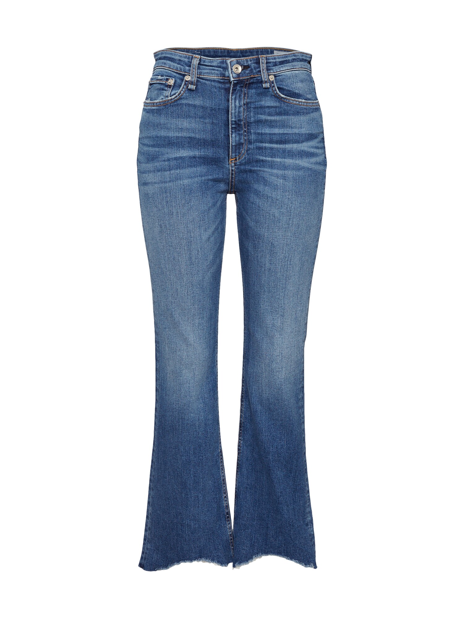 Rag Bone Dames Jeans Hana Blauw Denim rag bone kopen in de aanbieding