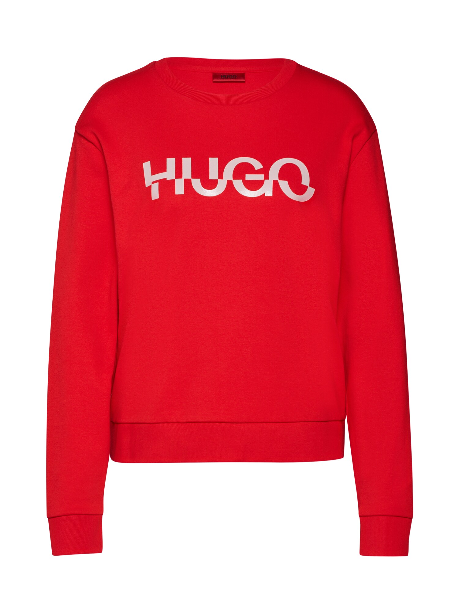 Hugo Dames Sweatshirt Nicci 1 Rood hugo kopen in de aanbieding