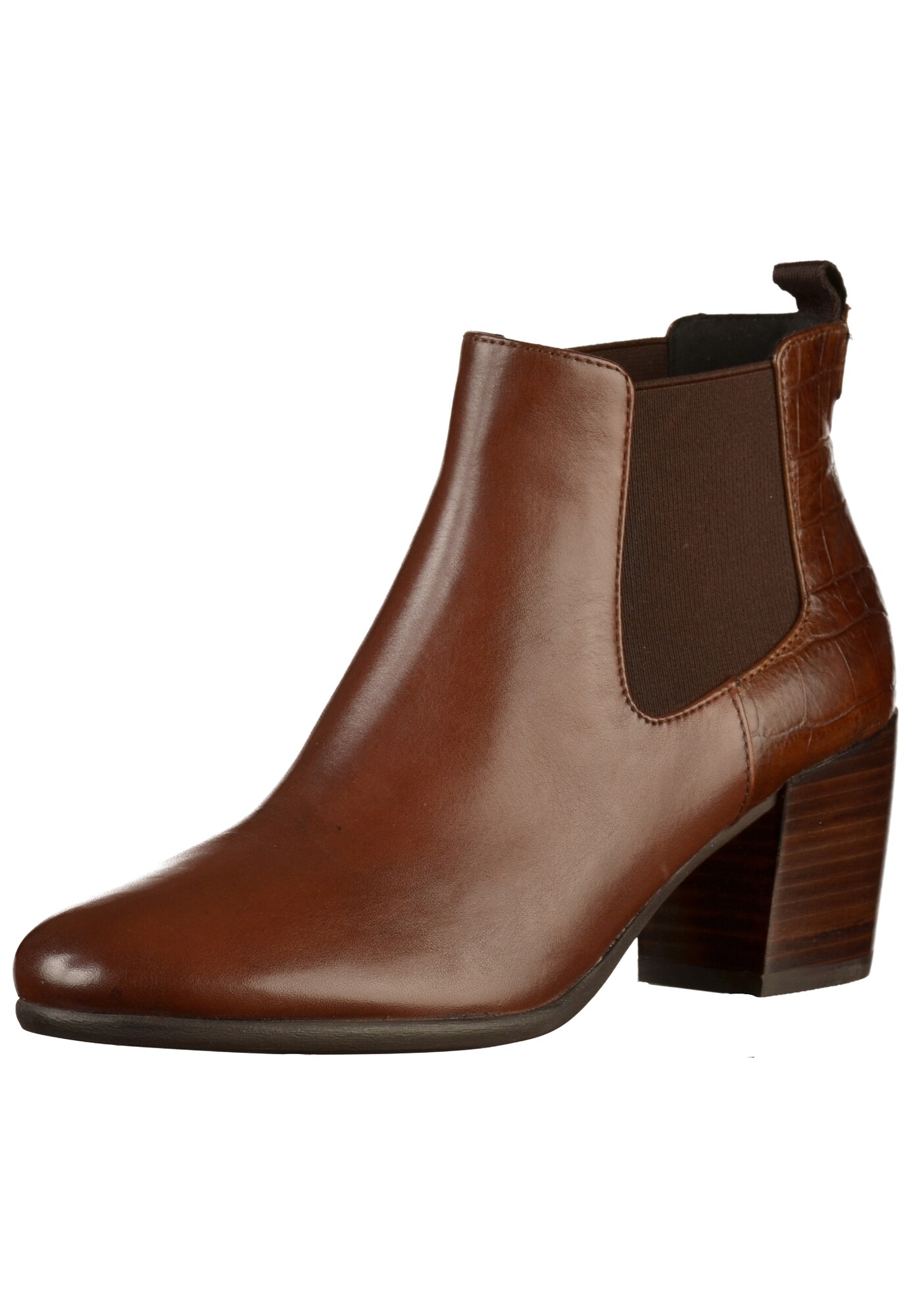 Geox Dames Chelsea Boots Bruin geox kopen in de aanbieding