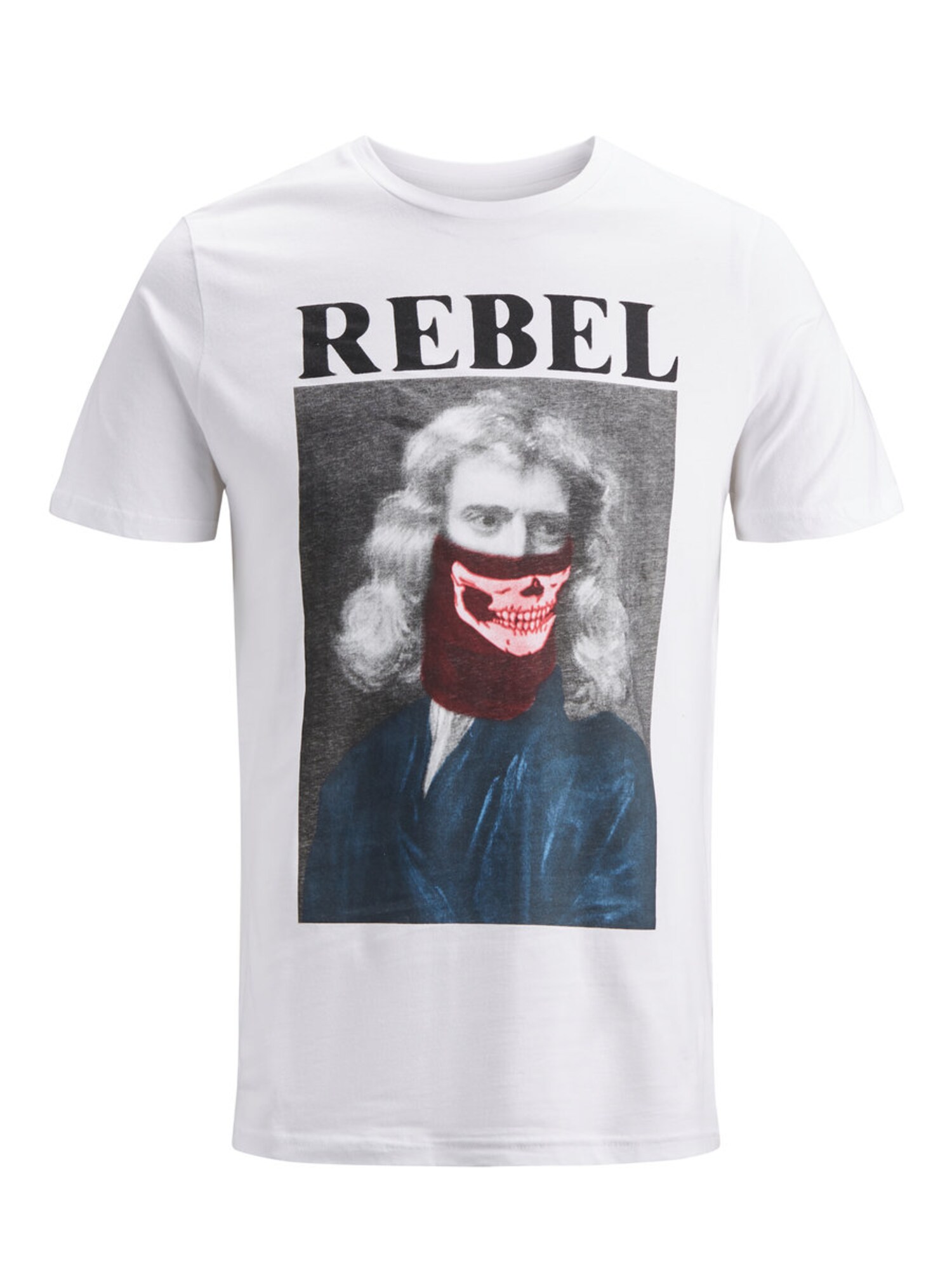 Jack And Jones Heren Shirt Blauw Kersrood Zwart Wit jack and jones kopen in de aanbieding