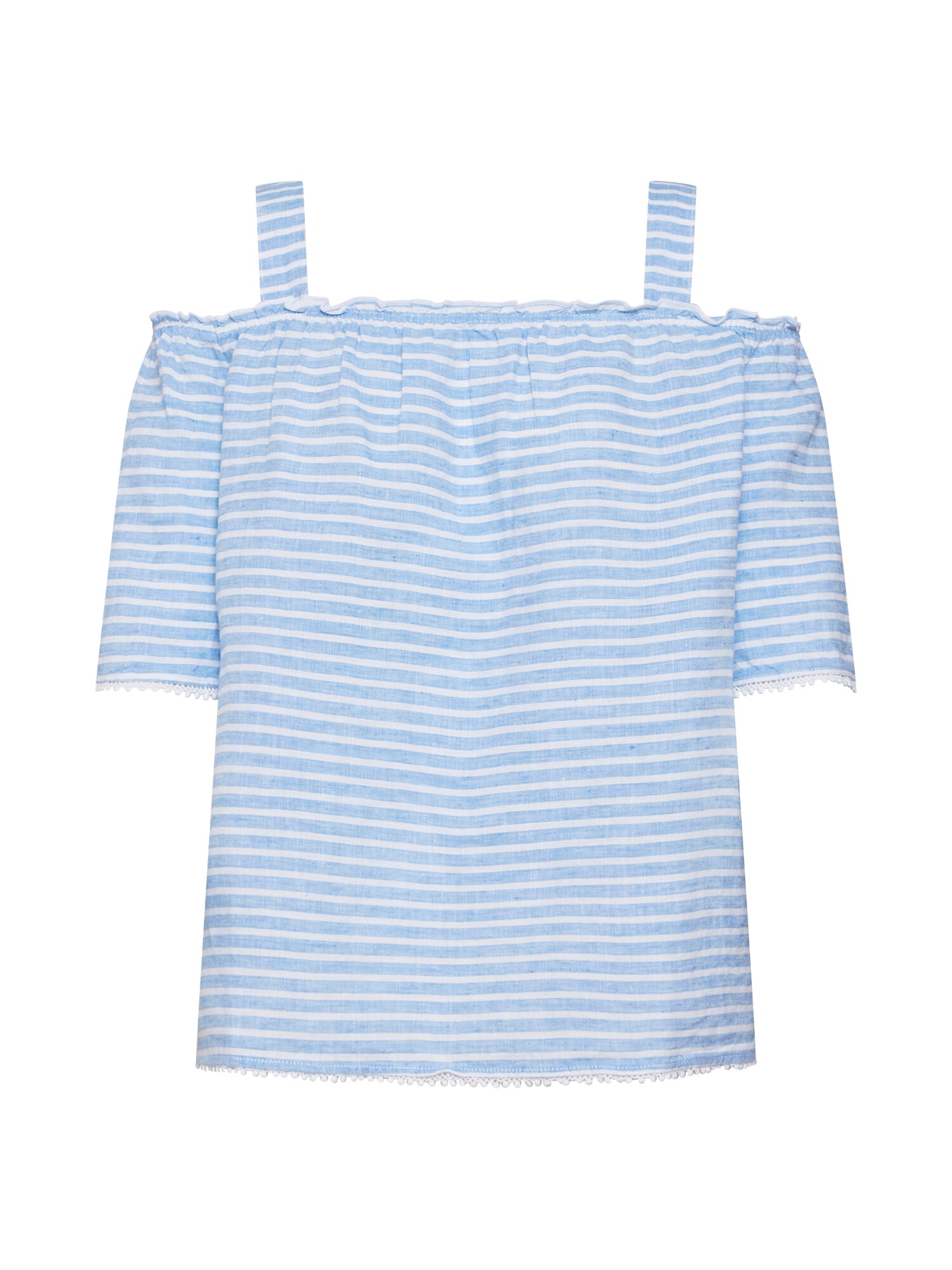 Soliver Red Label Dames Blouse Lichtblauw soliver red label kopen in de aanbieding