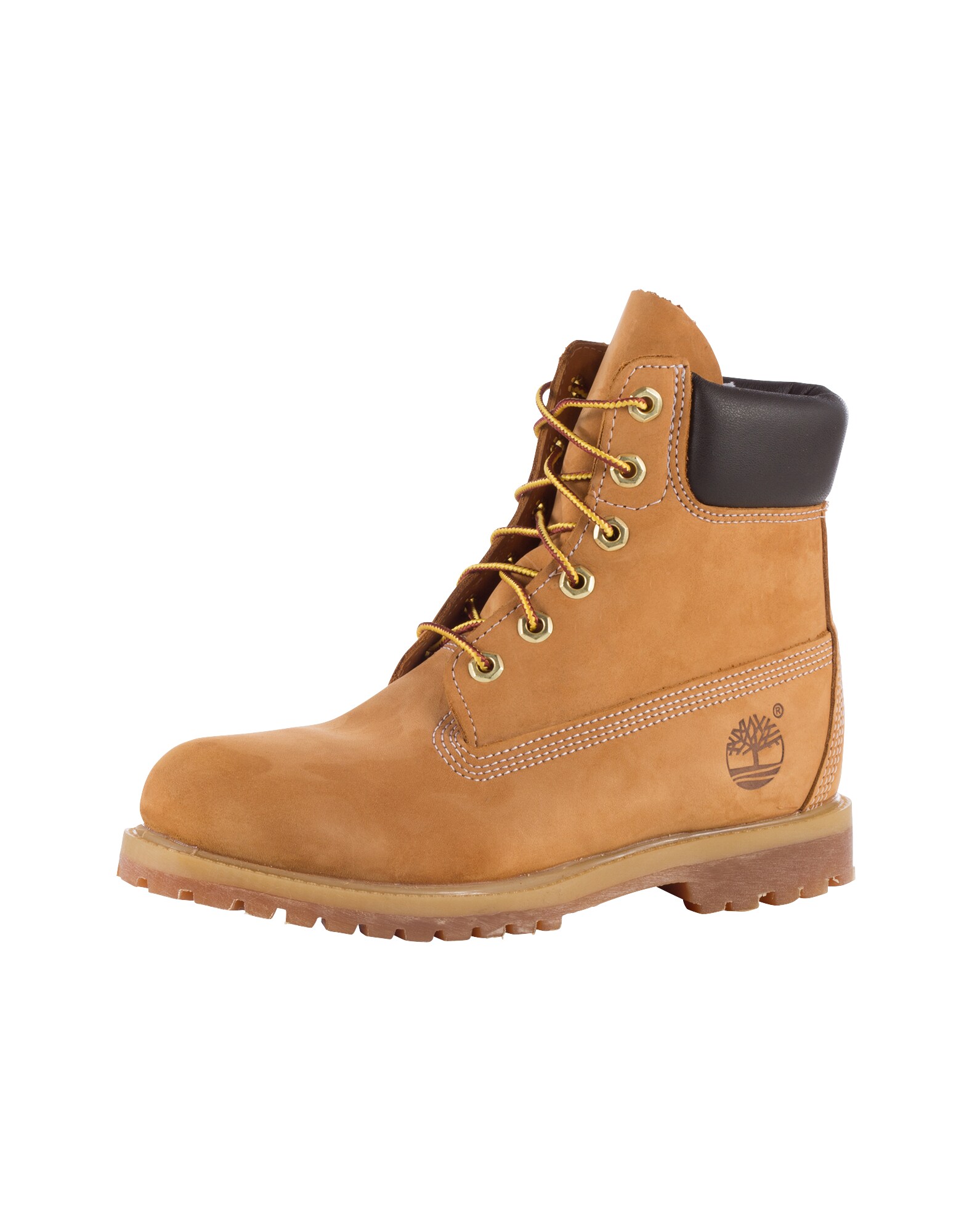 TIMBERLAND Suvarstomieji kulkšnis dengiantys batai 'Prem Wheat'  medaus spalva / juoda