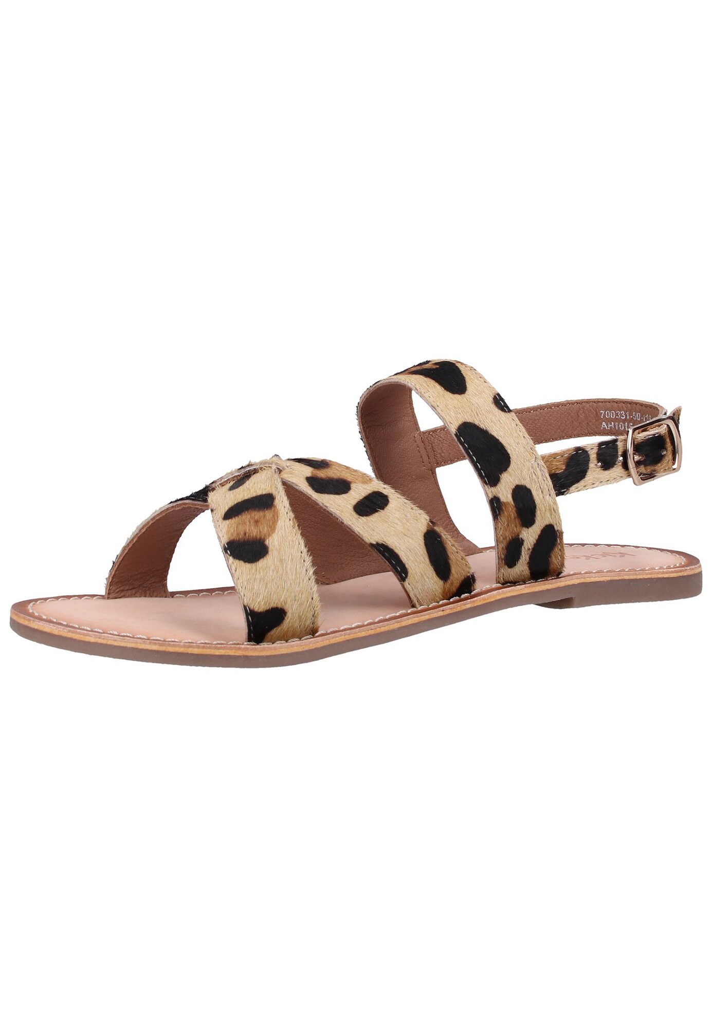 Kickers Dames Sandalen Met Riem Beige Lichtbruin Zwart kickers kopen in de aanbieding