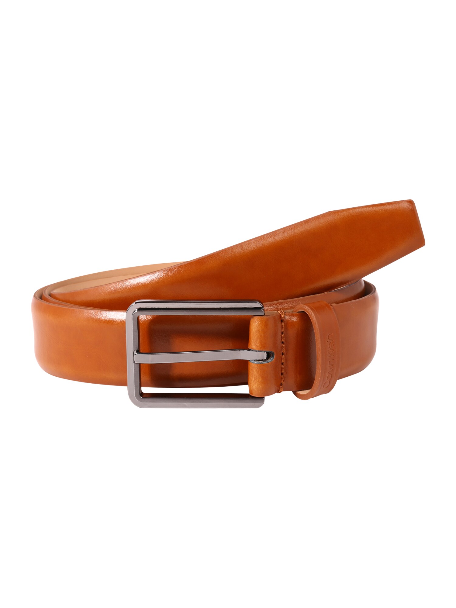 Calvin Klein Diržas  ruda (konjako) / sidabrinė