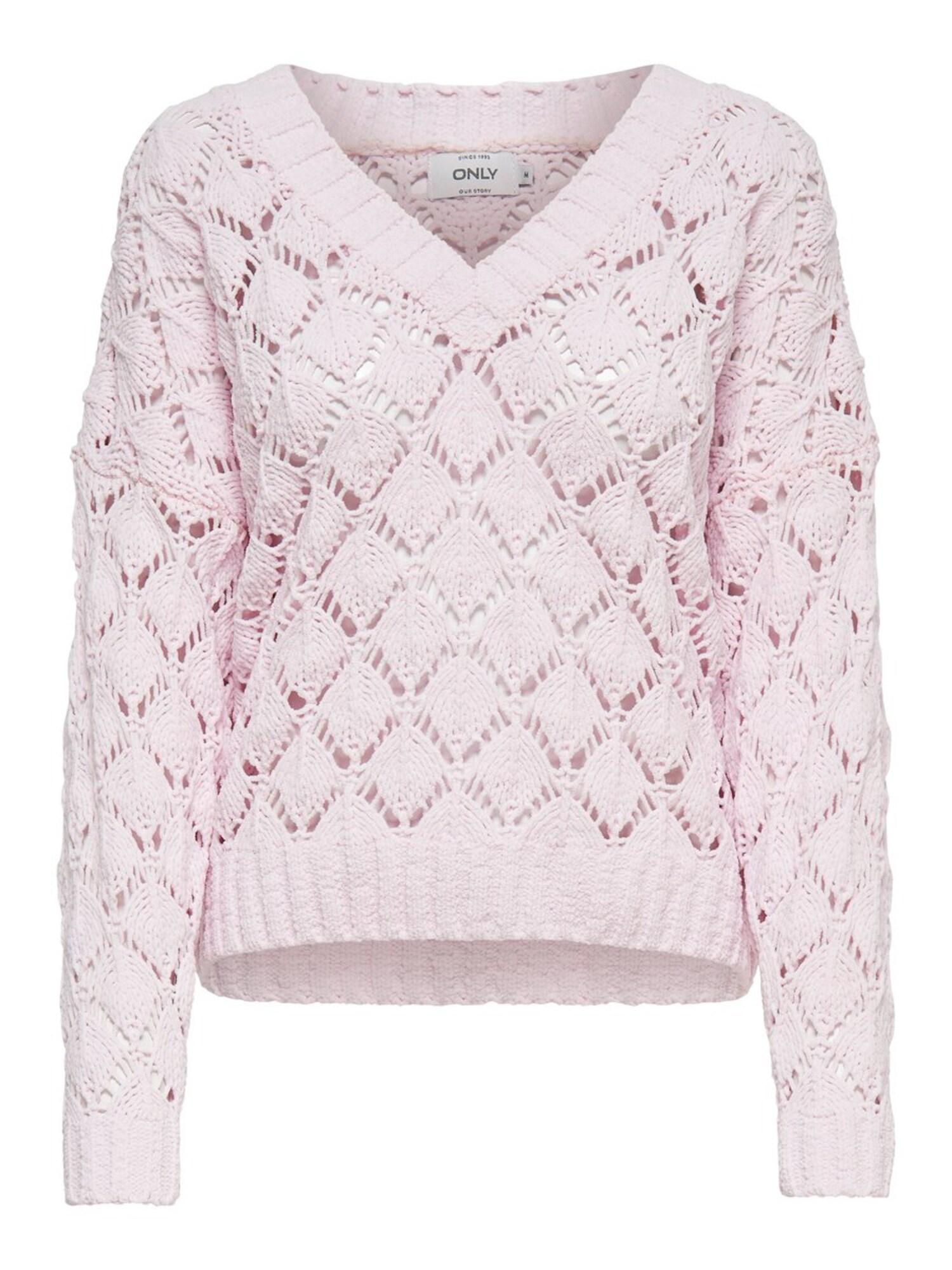 Only Dames Trui Lichtroze only kopen in de aanbieding