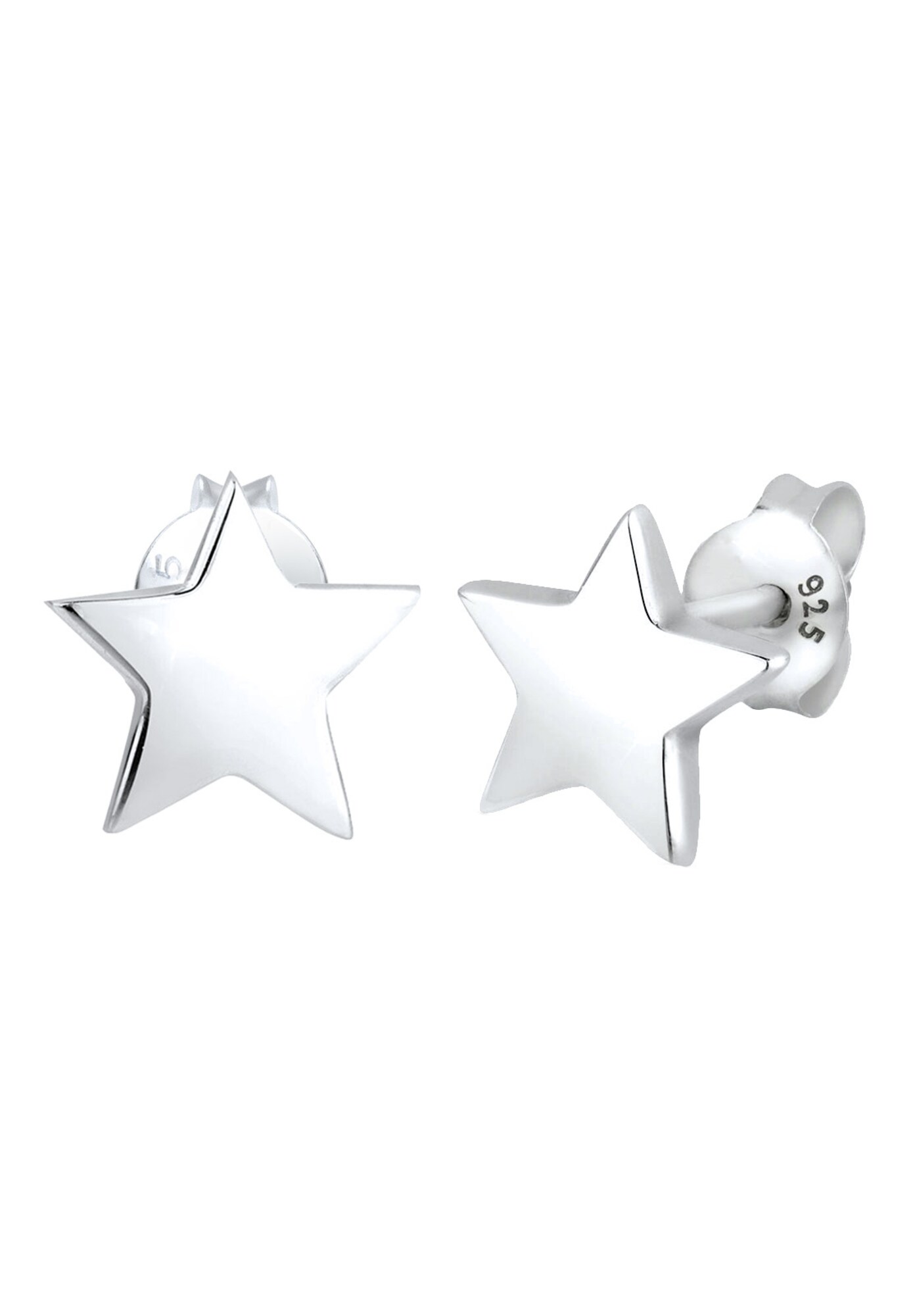 ELLI Pendientes 'Sterne' plata