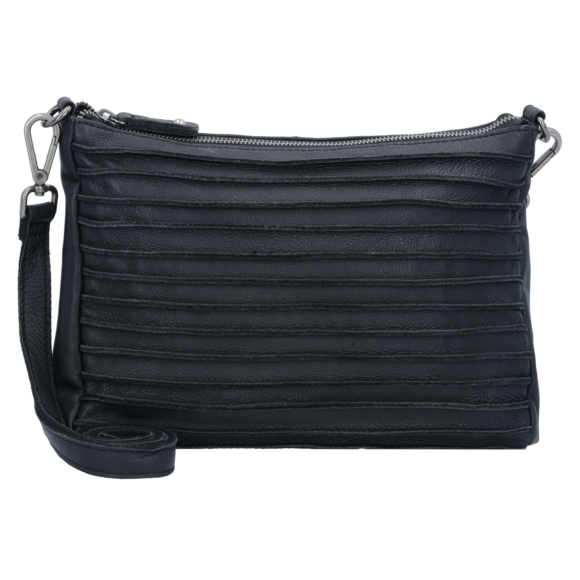 Fredsbruder Dames Schoudertas Riffel Zwart fredsbruder kopen in de aanbieding