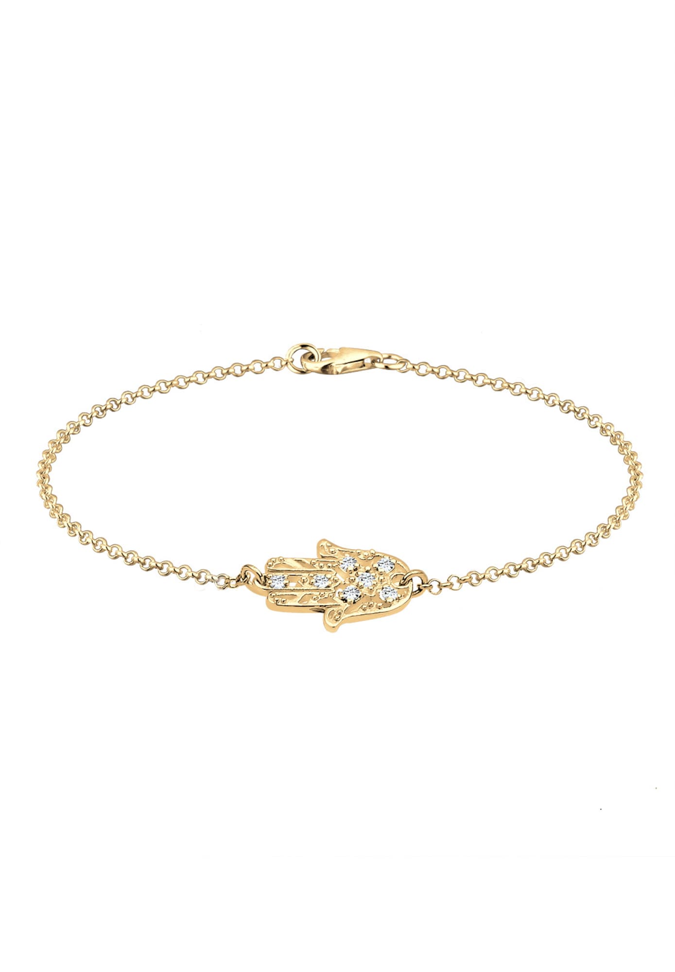 ELLI Brățară Hand Fatima  auriu