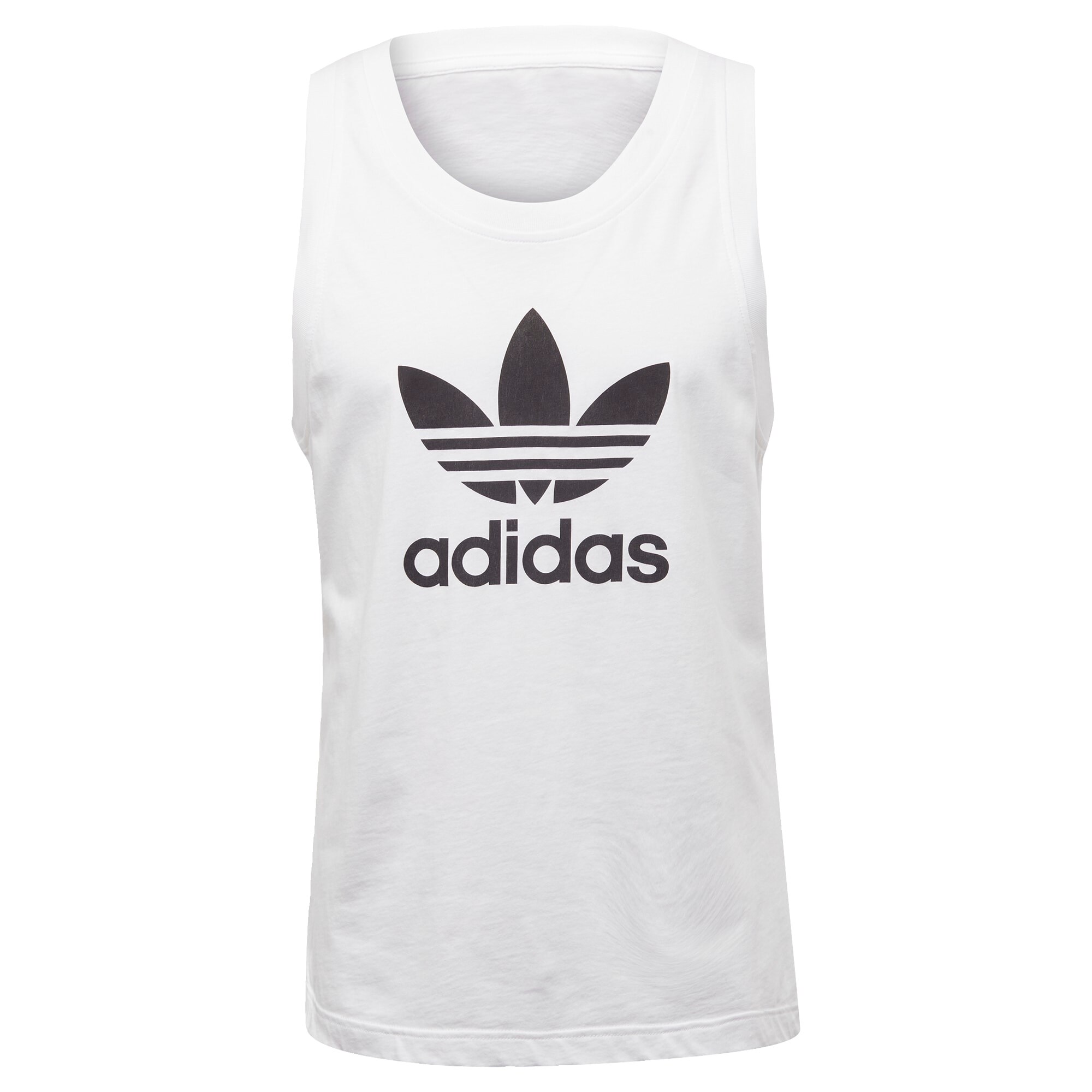 ADIDAS ORIGINALS Marškinėliai 'Trefoul'  juoda / balta