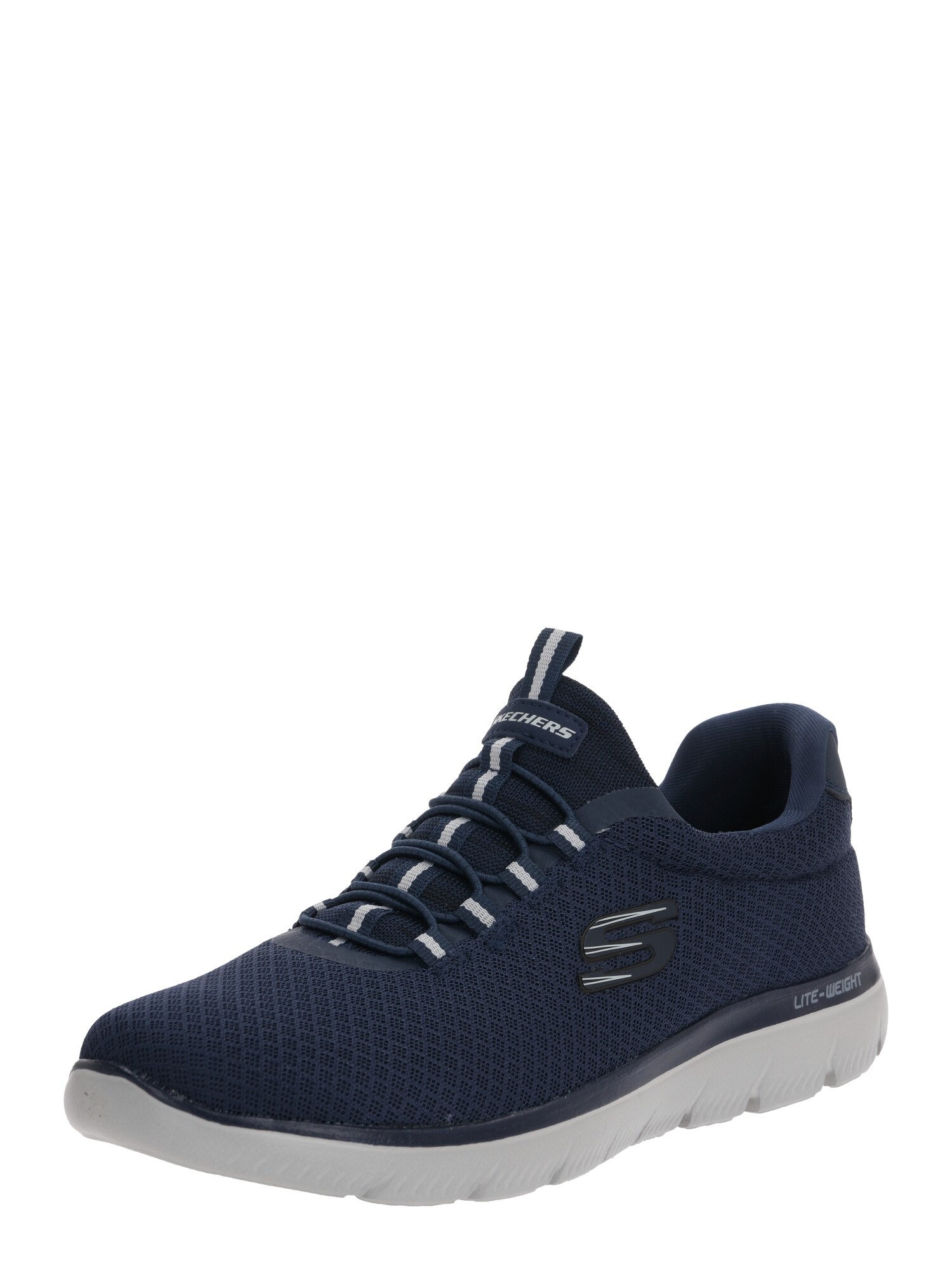 SKECHERS Slip-on obuv 'Summits'  námornícka modrá / biela