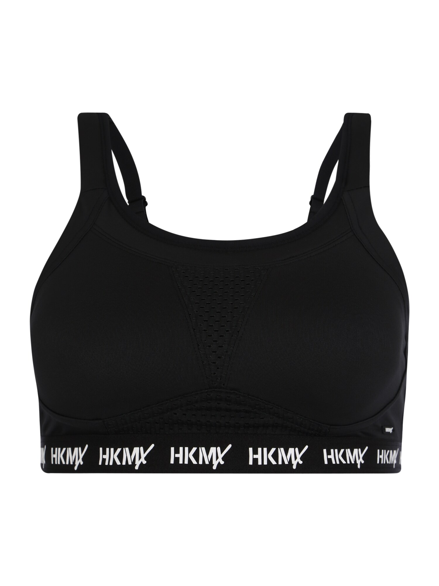 Hunkemöller Sportmelltartók 'The Elite'  fekete / fehér akciós termékkép 1