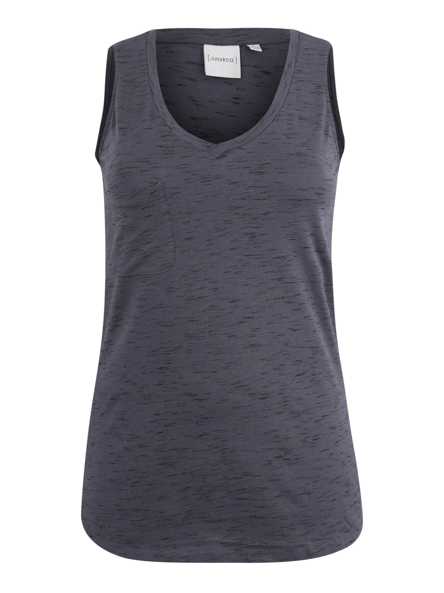 Junarose Dames Top Macaela Donkergrijs Zwart junarose kopen in de aanbieding