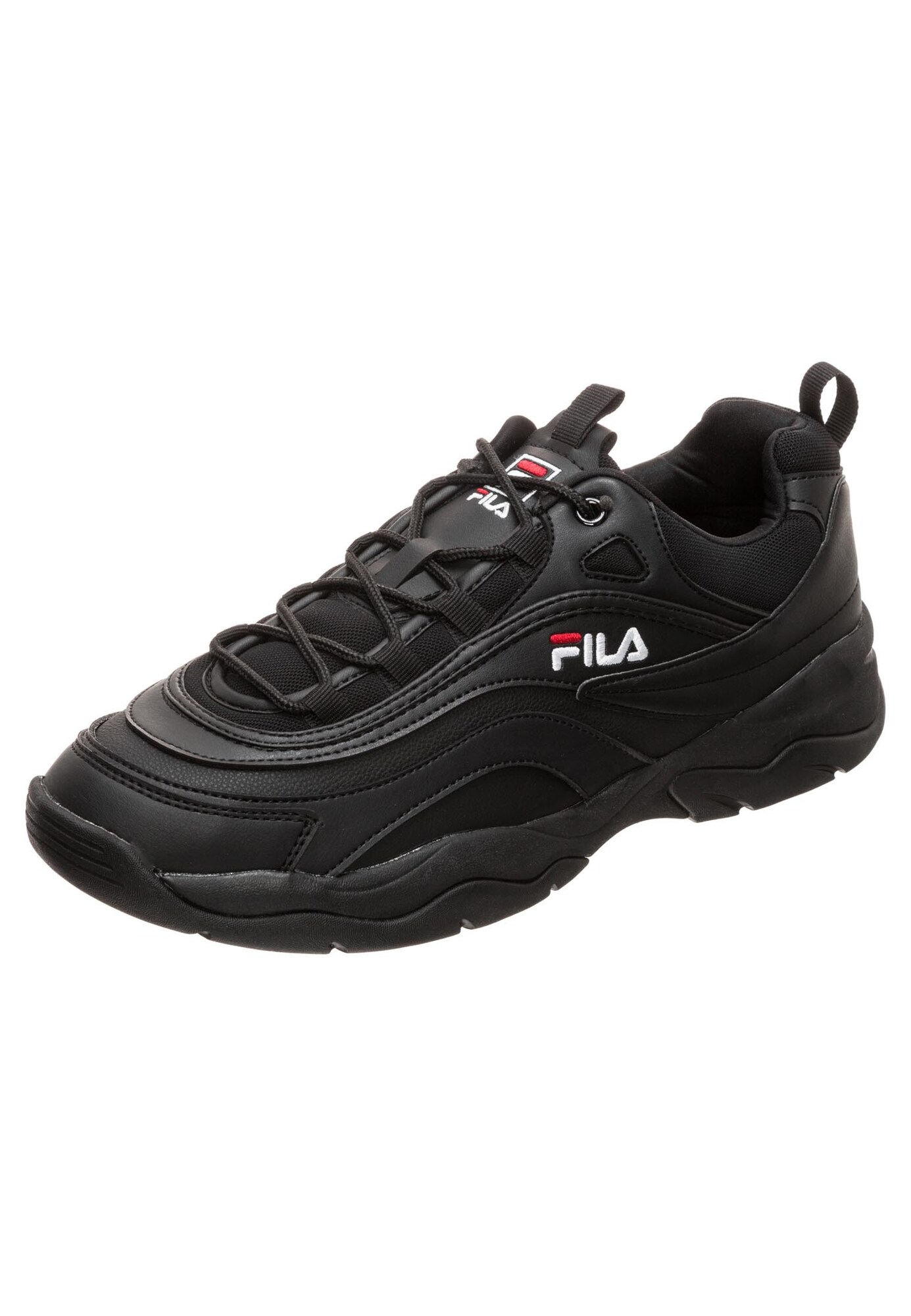 Fila Heren Sneakers Laag Ray Low Zwart fila kopen in de aanbieding