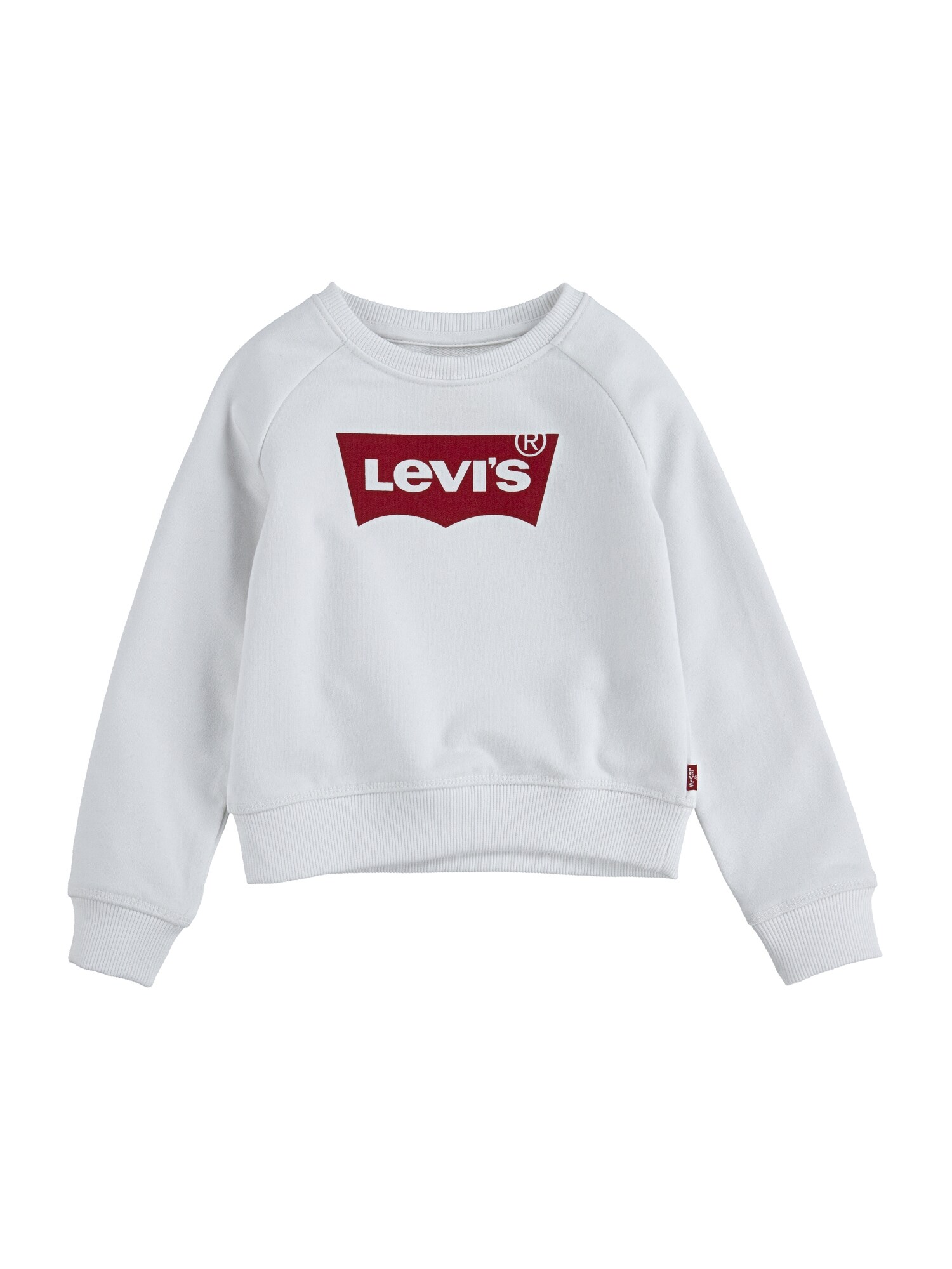 Levi's Kids Mikina  tmavočervená / biela