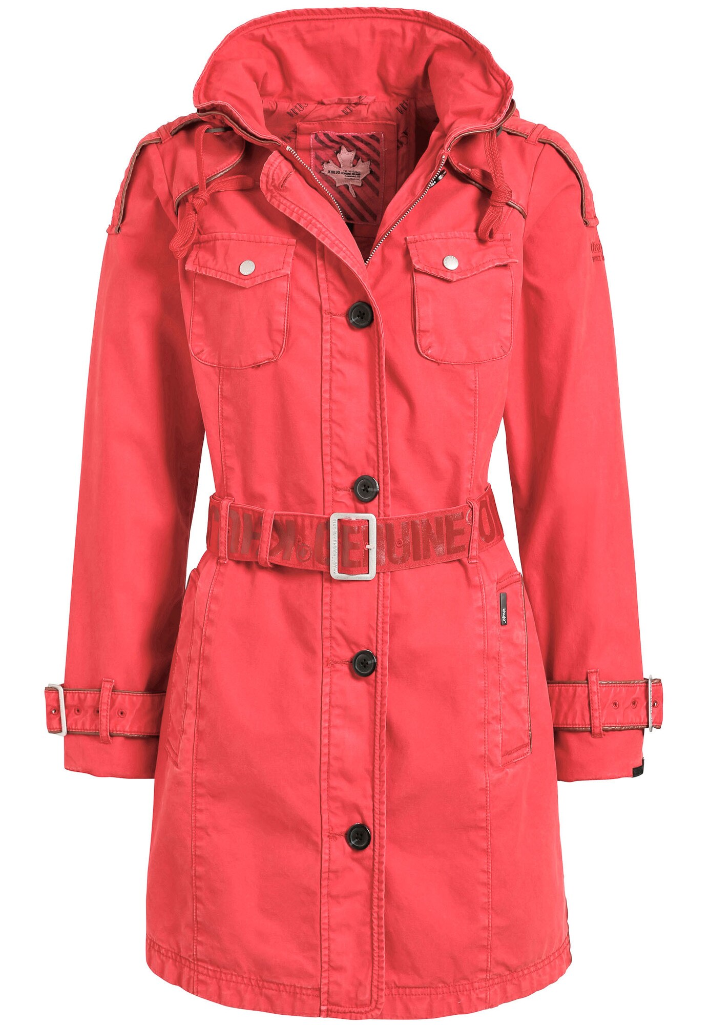 Khujo Dames Tussenmantel Menna2 Watermeloen Rood khujo kopen in de aanbieding