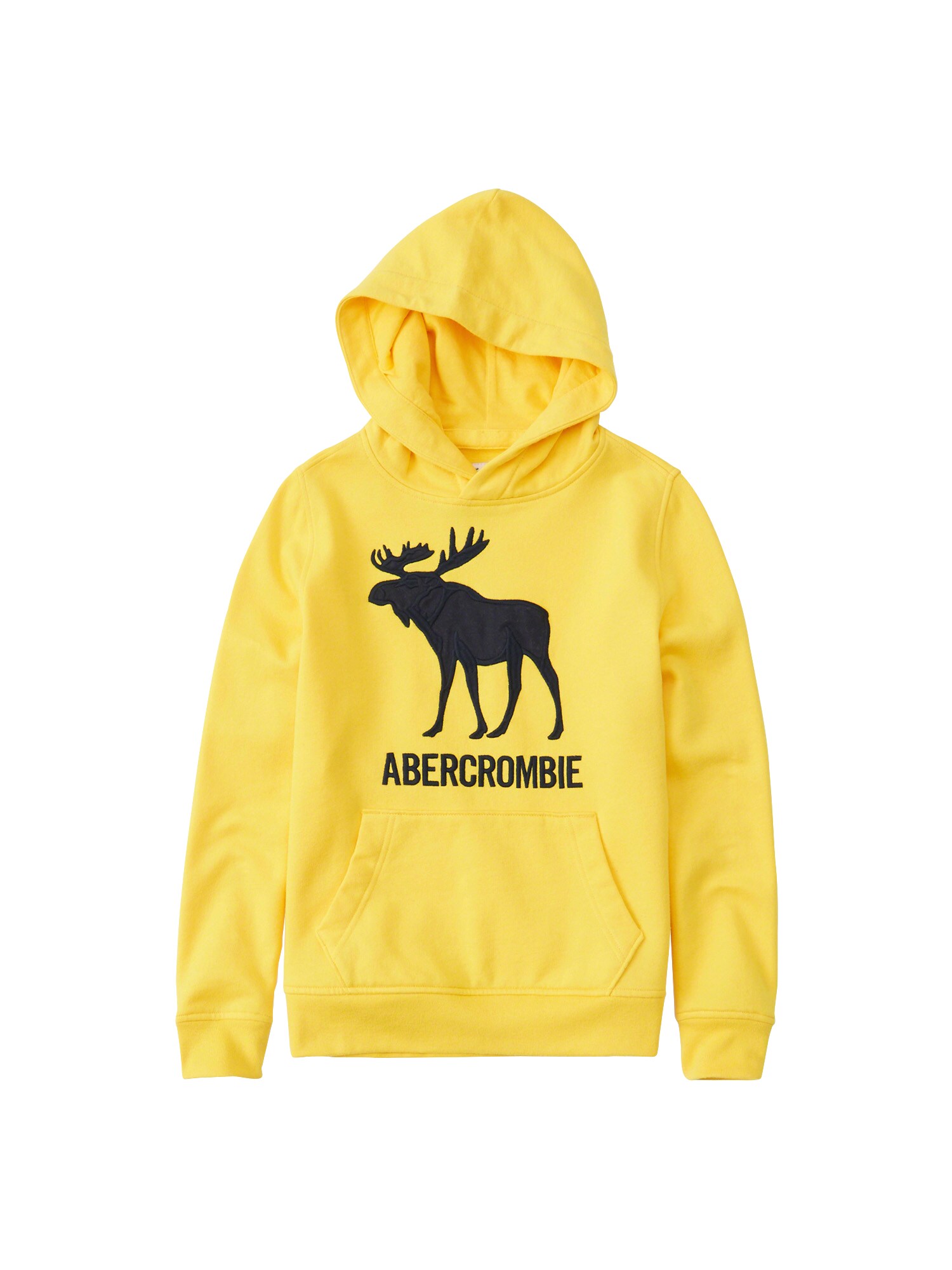 Abercrombie Fitch Jongens Sweatshirt Geel Zwart abercrombie fitch kopen in de aanbieding