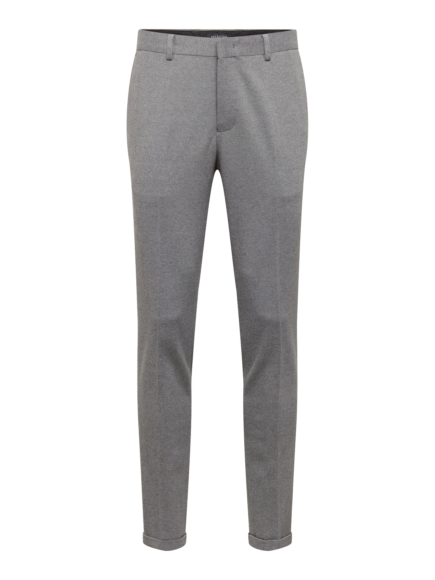 Selected Homme Heren Pantalon Noos B Grijs Gemeleerd selected homme kopen in de aanbieding