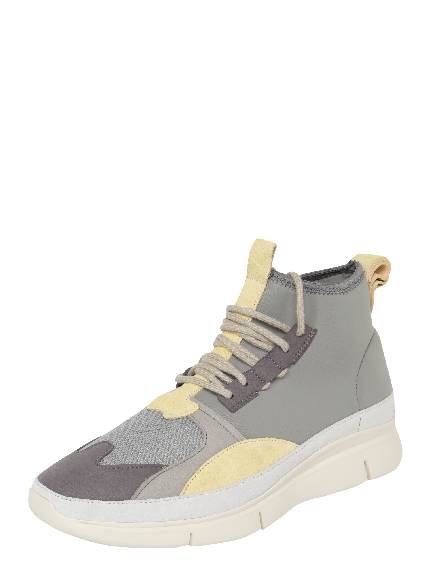 EKN Footwear Sportbačiai su auliuku 'BEECH'  pilka / geltona