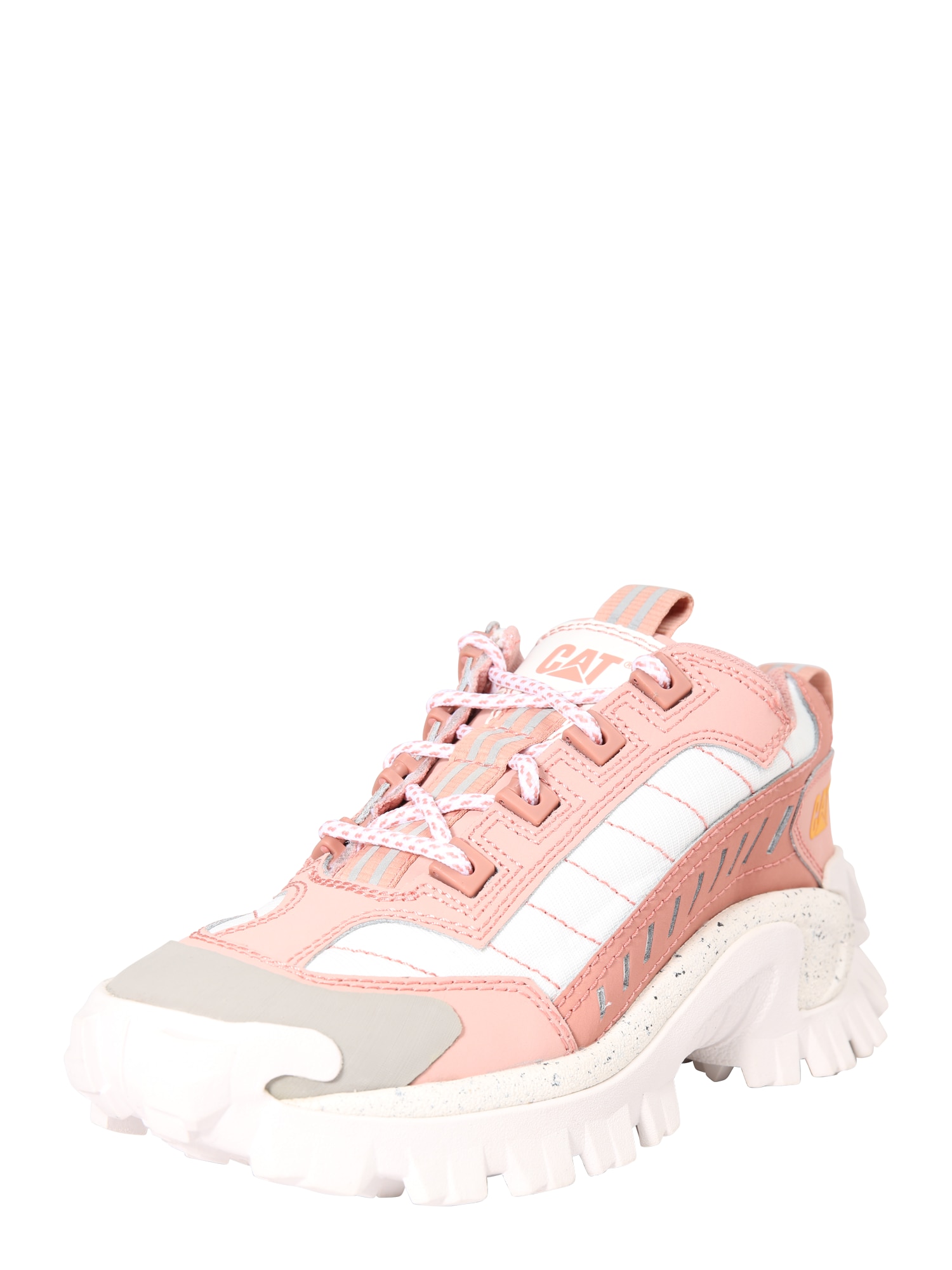 Caterpillar Dames Sneakers Laag Intruder Lea Beige Rose Wit caterpillar kopen in de aanbieding