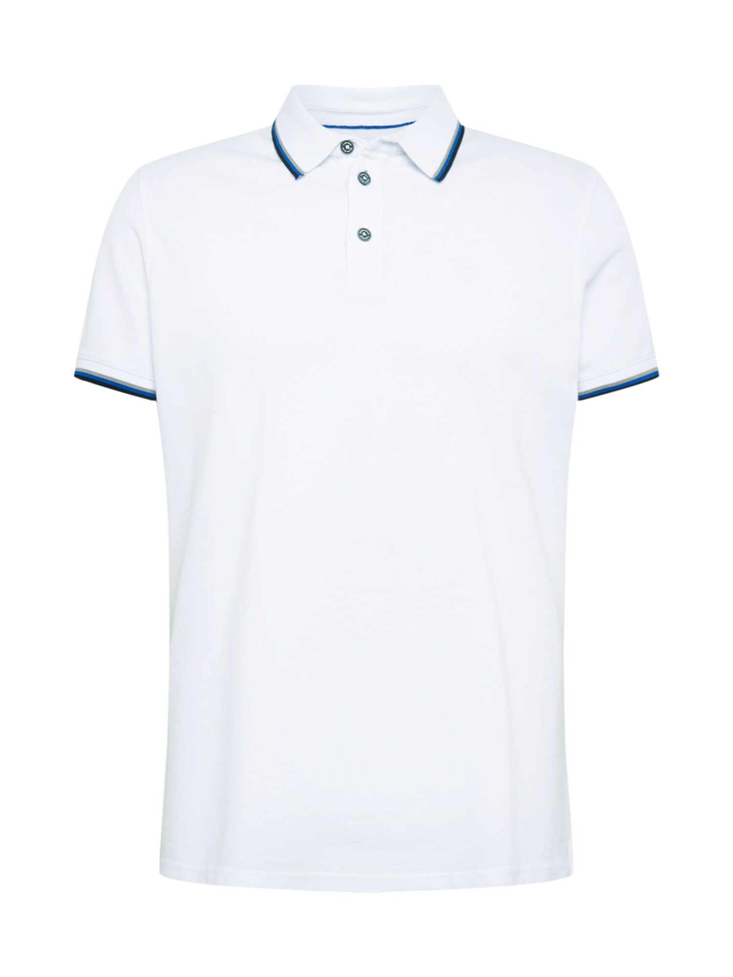 CAMP DAVID Marškinėliai  balta / mėlyna