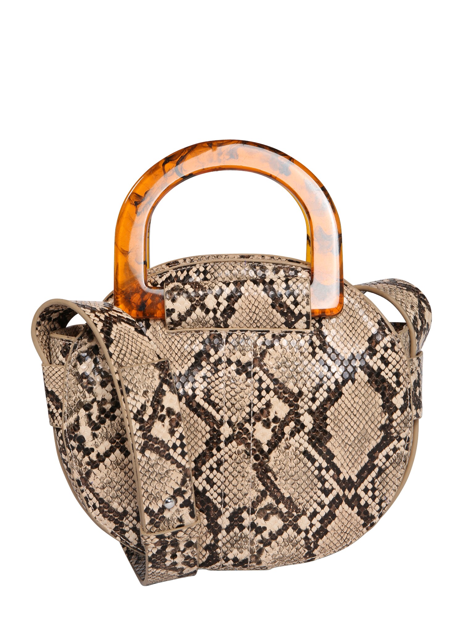 Pieces Dames Handtas Franca Beige Bruin pieces kopen in de aanbieding