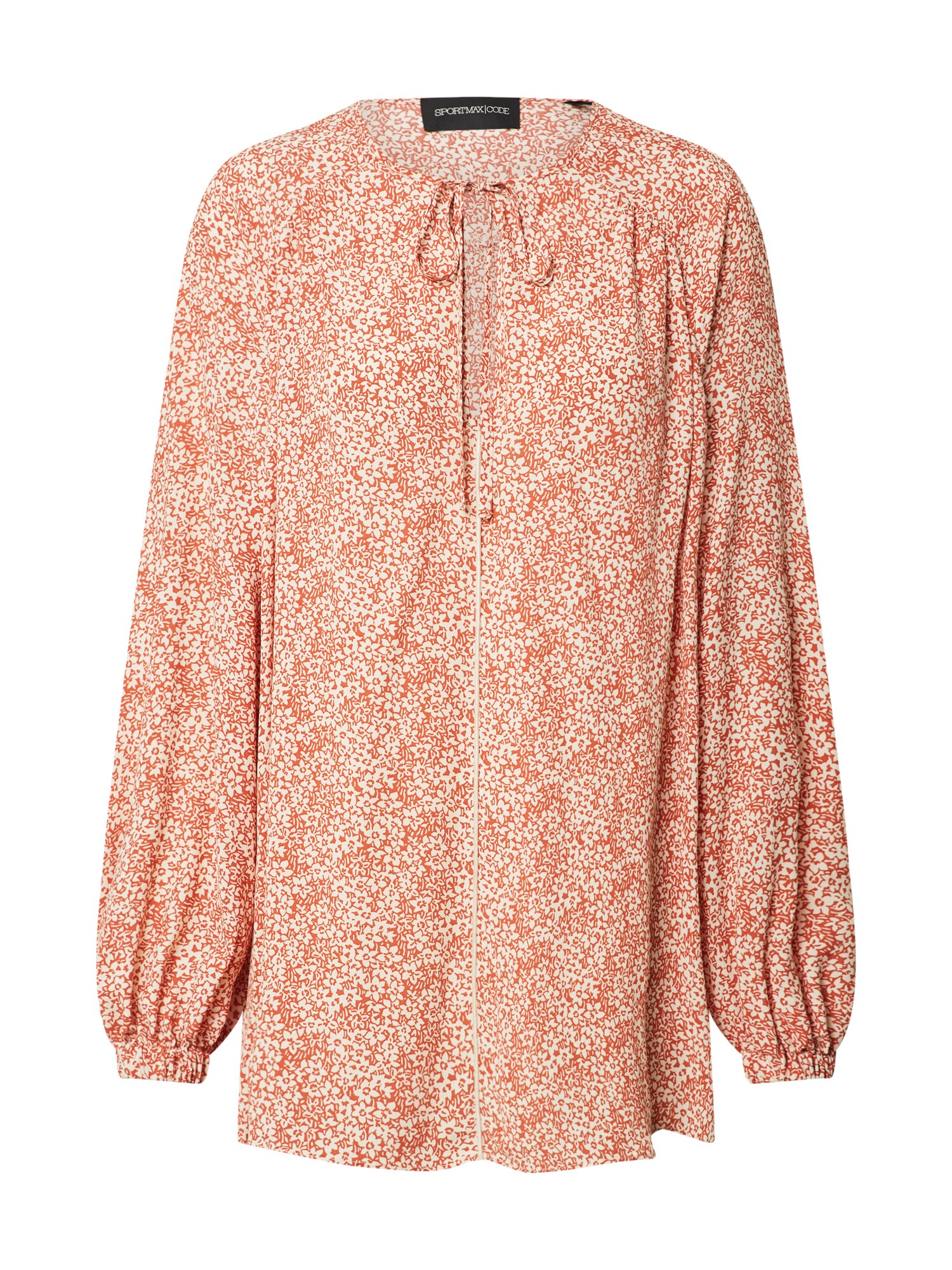 Sportmax Code Tunika 'ECCESSO'  balta / lašišų spalva