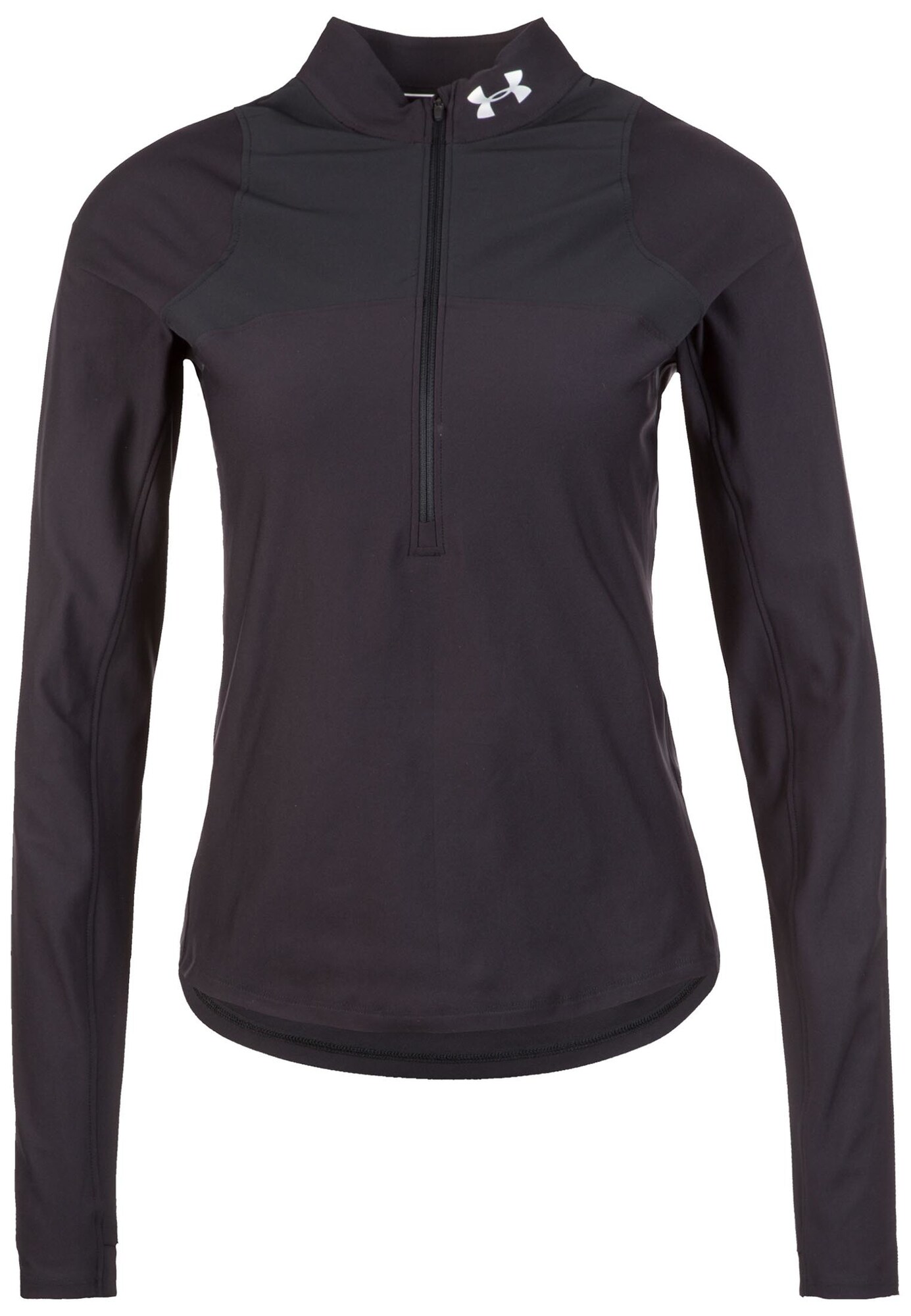 Under Armour Dames Functioneel Shirt Qualifier Zwart under armour kopen in de aanbieding