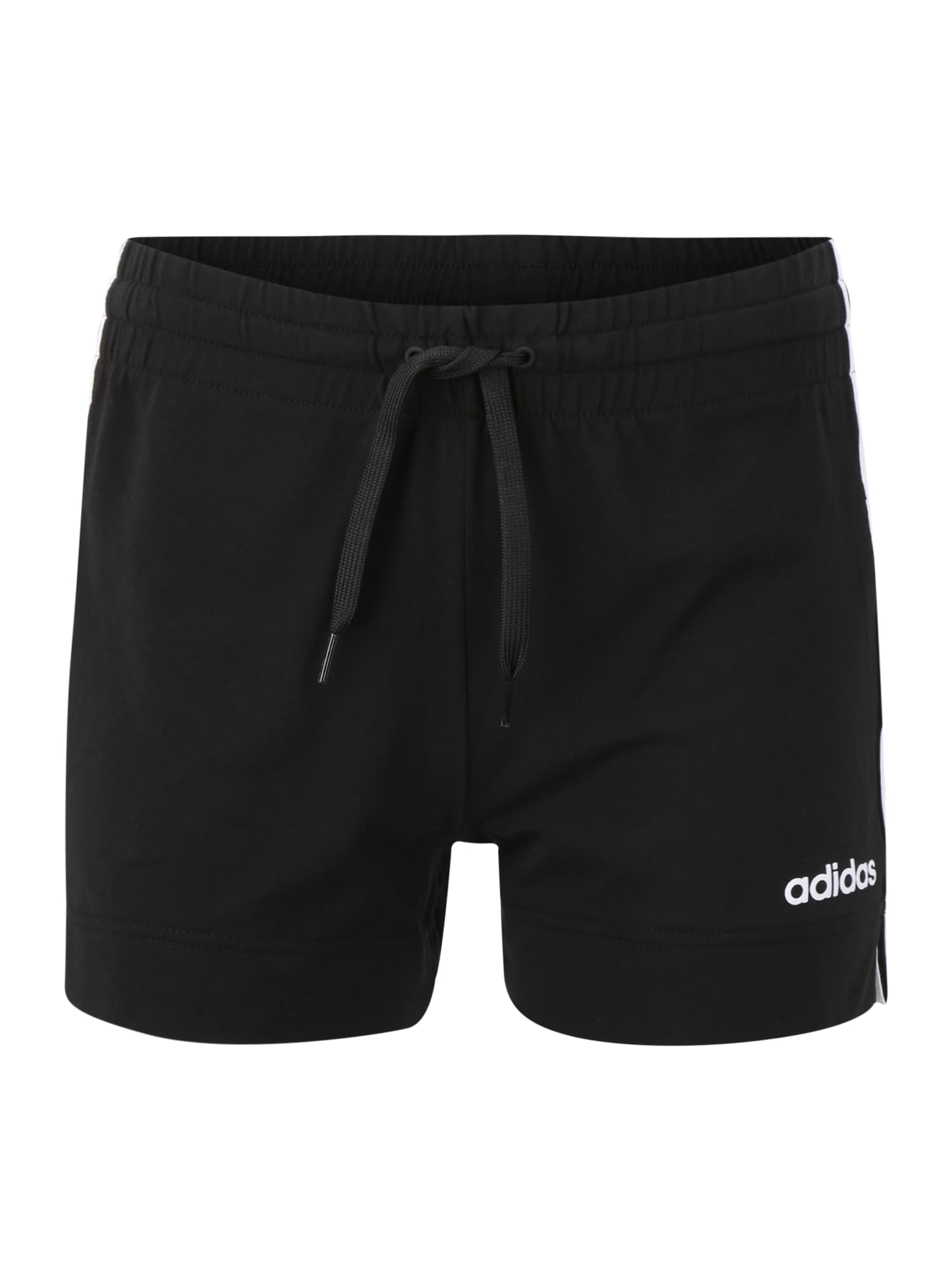 ADIDAS PERFORMANCE Sportinės kelnės 'W E 3S'  balta / juoda