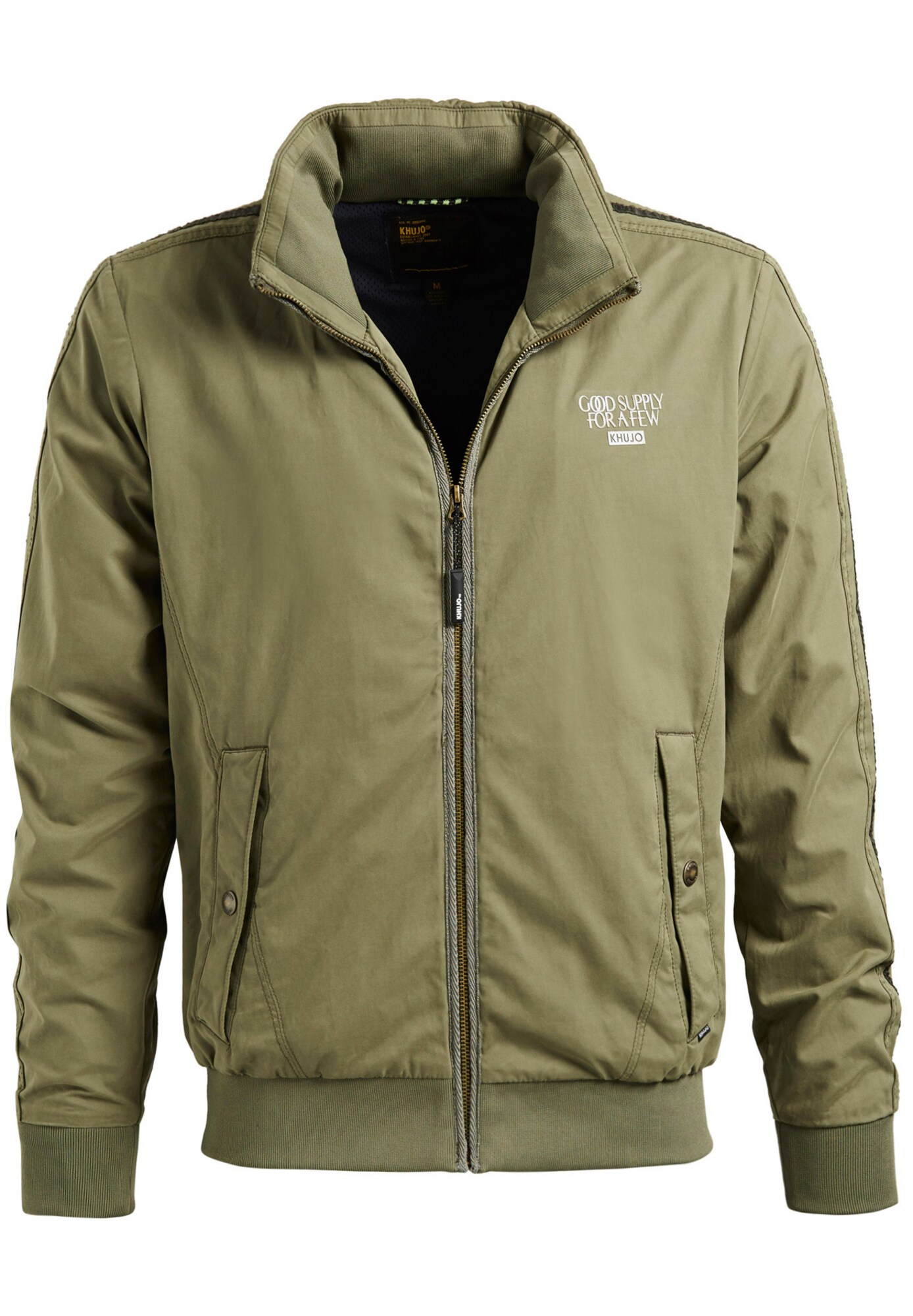 Khujo Heren Tussenjas Covis Olijfgroen khujo kopen in de aanbieding