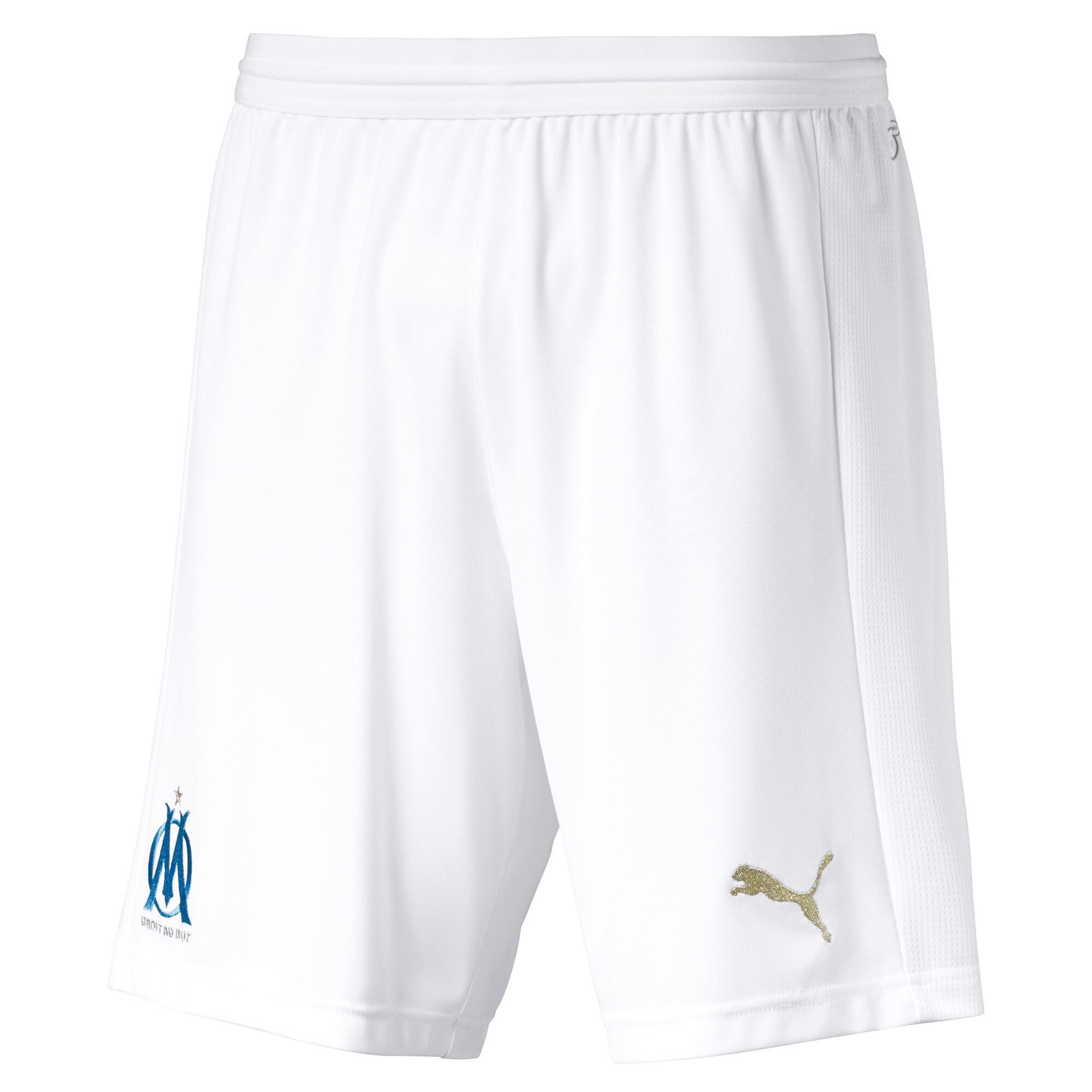 Puma Heren Sportbroek Olympique De Marseille Wit puma kopen in de aanbieding
