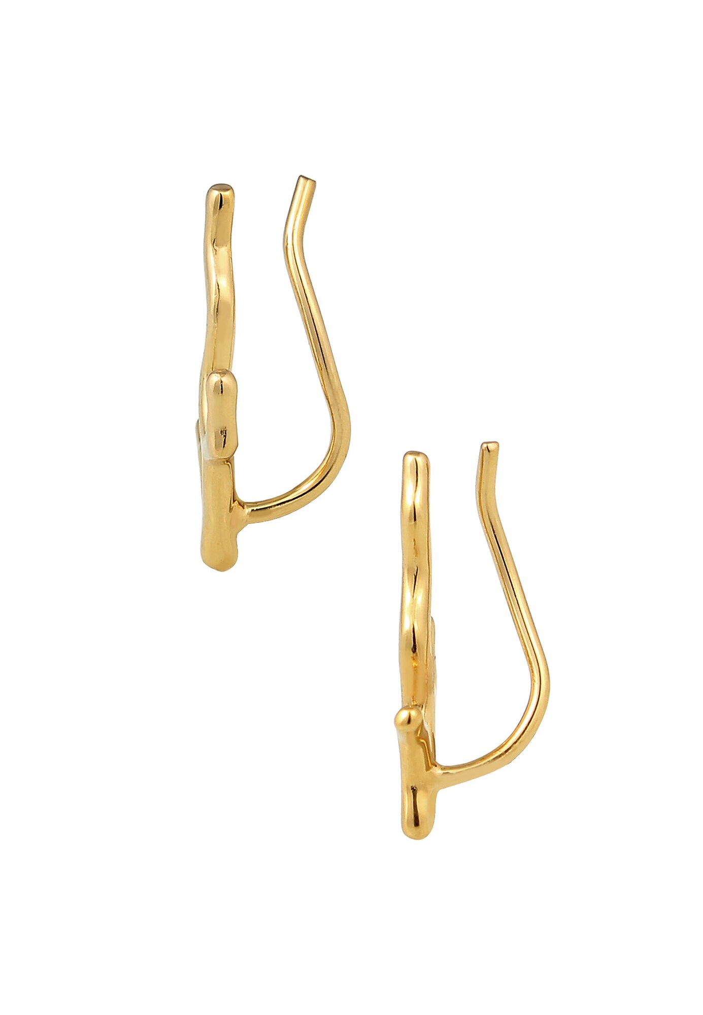 Thumbnail - ELLI Ohrringe Ear Climber, Koralle