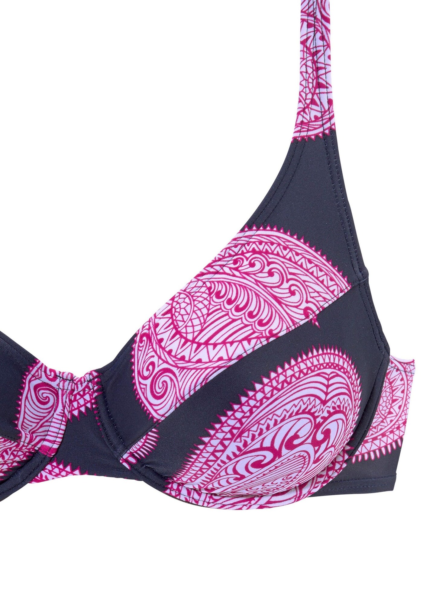 LASCANA Bikiny  modrá / ružová (obrázok 3)