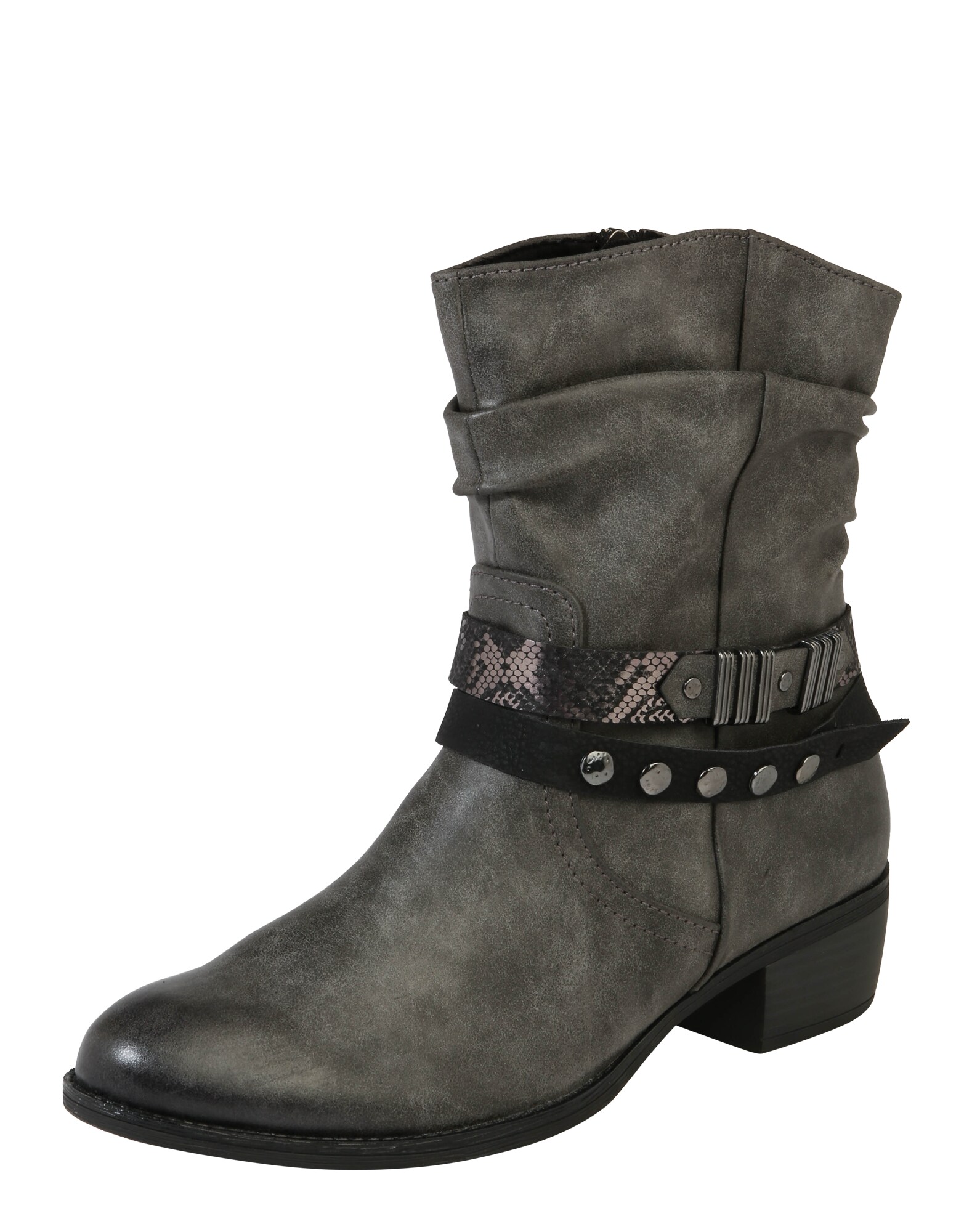 Marco Tozzi Dames Boots Donkergrijs marco tozzi kopen in de aanbieding