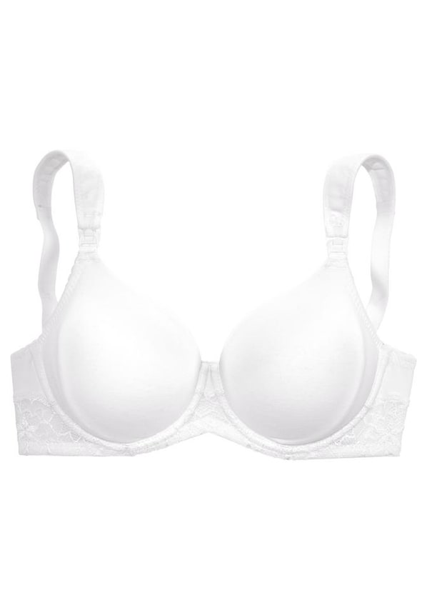 PETITE FLEUR, Kojící podprsenka, červená & bílá, obrázek 7 z 7