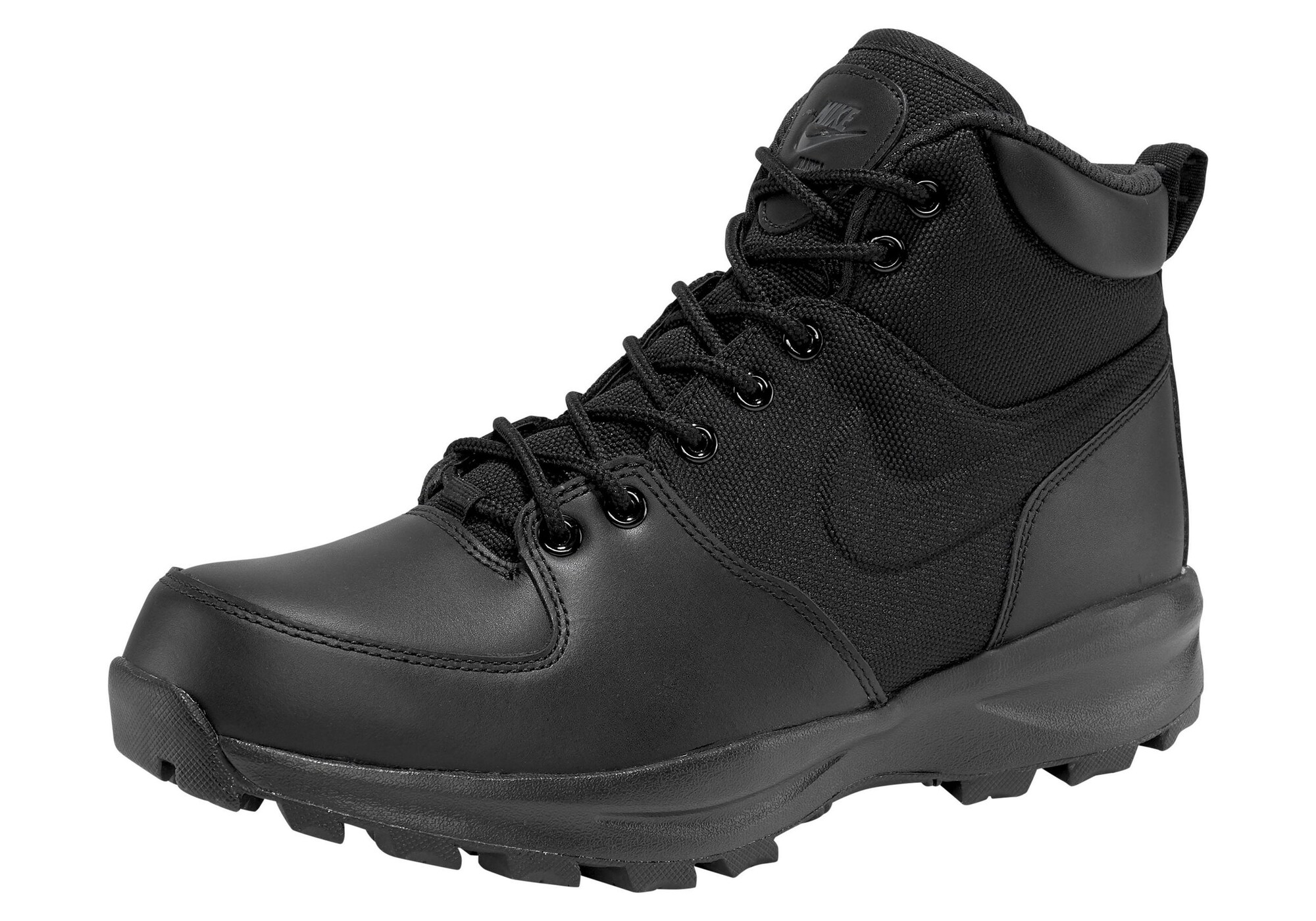 Nike Sportswear Auliniai batai su raišteliais 'Manoa'  juoda
