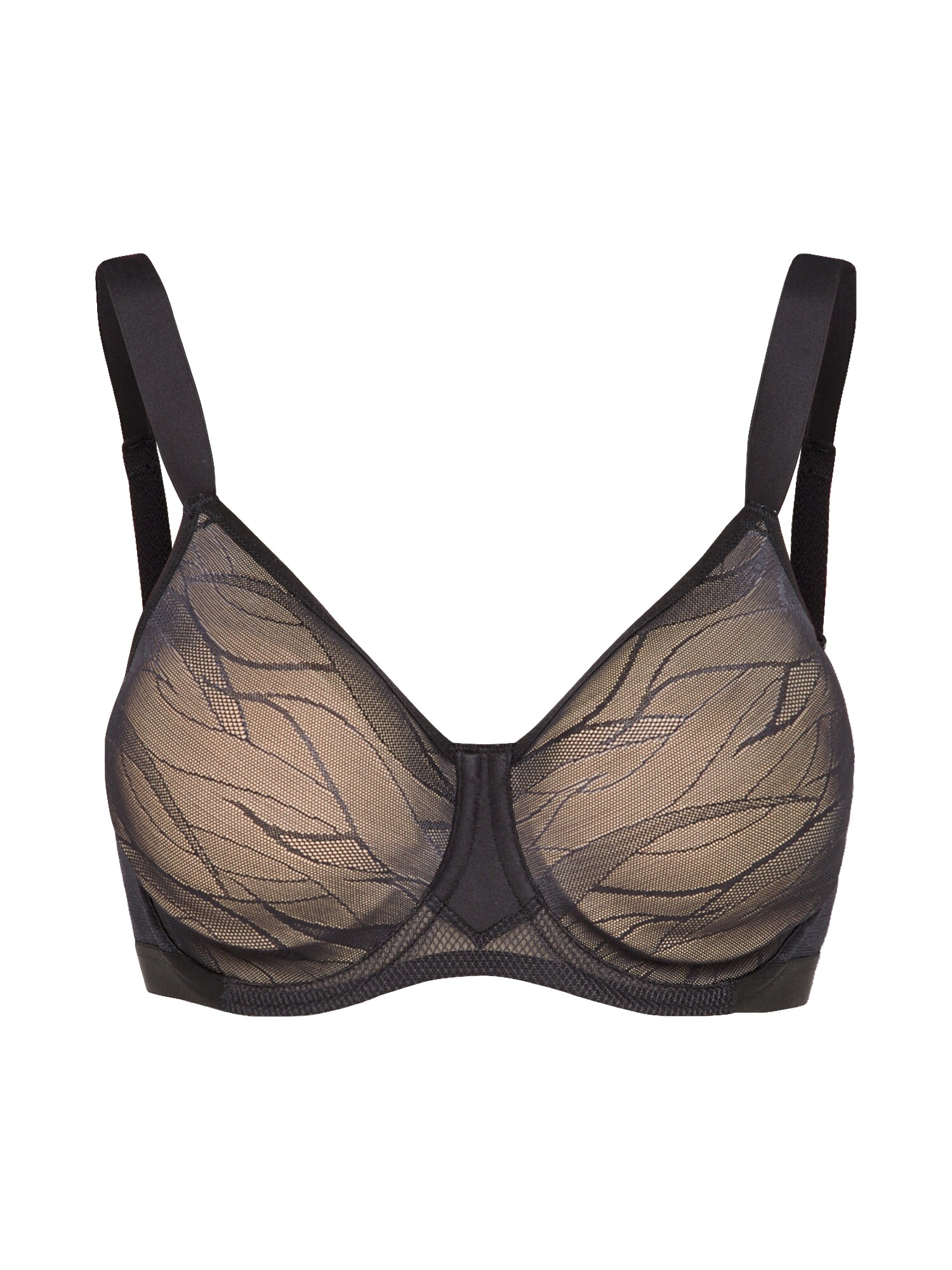 TRIUMPH Zmenšujúca podprsenka 'Airy Sensation W01'  čierna