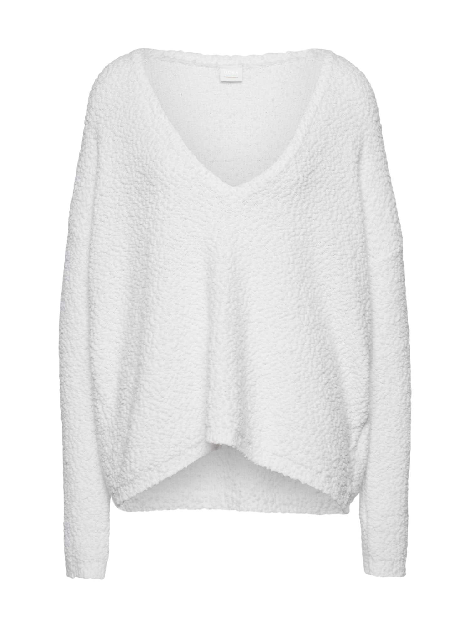 Boss Dames Trui Iviola Wit boss kopen in de aanbieding